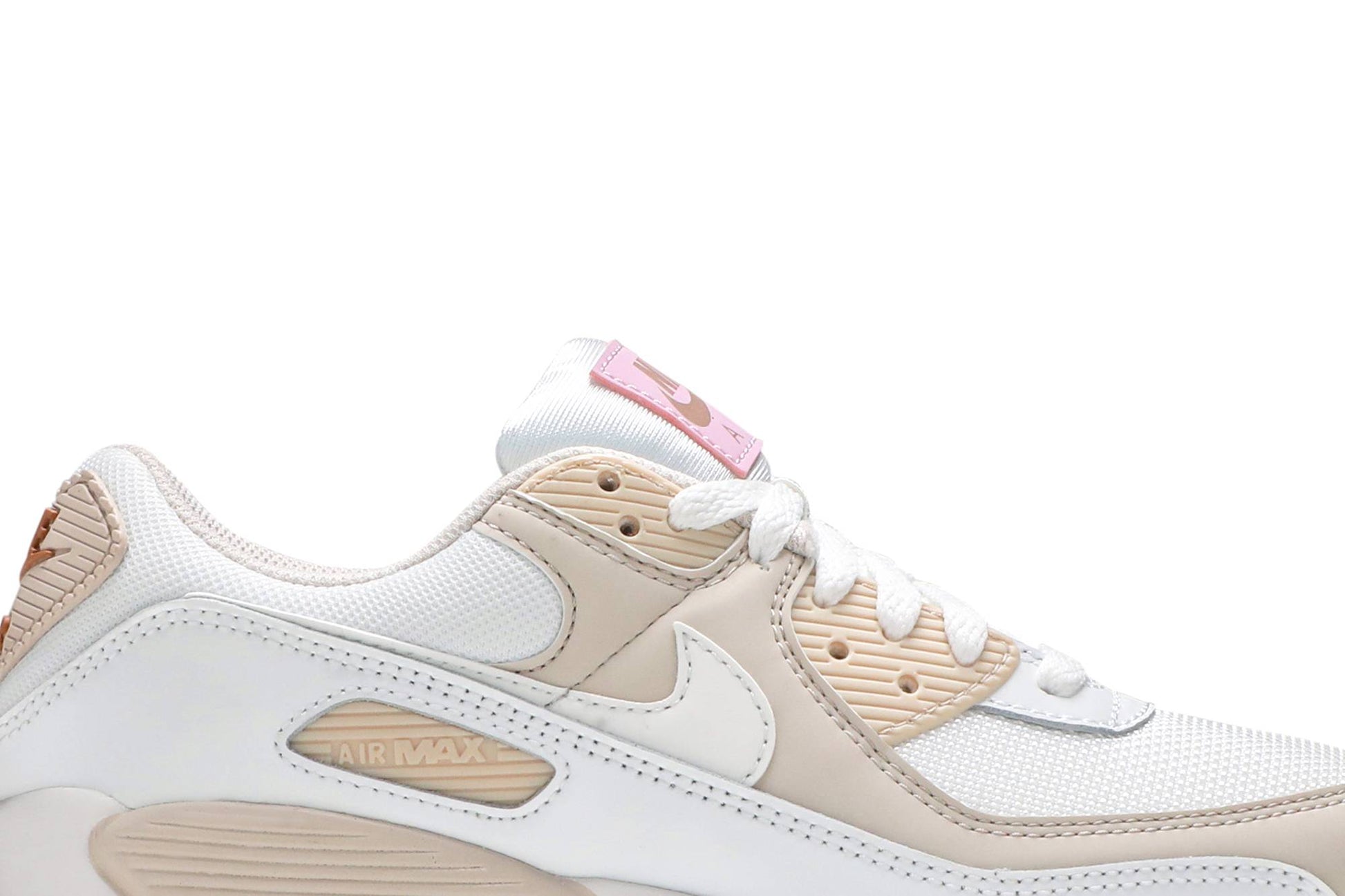 ( Women ) Nike Air Max 90 Summit White Light Orewood Brown CT1873-100