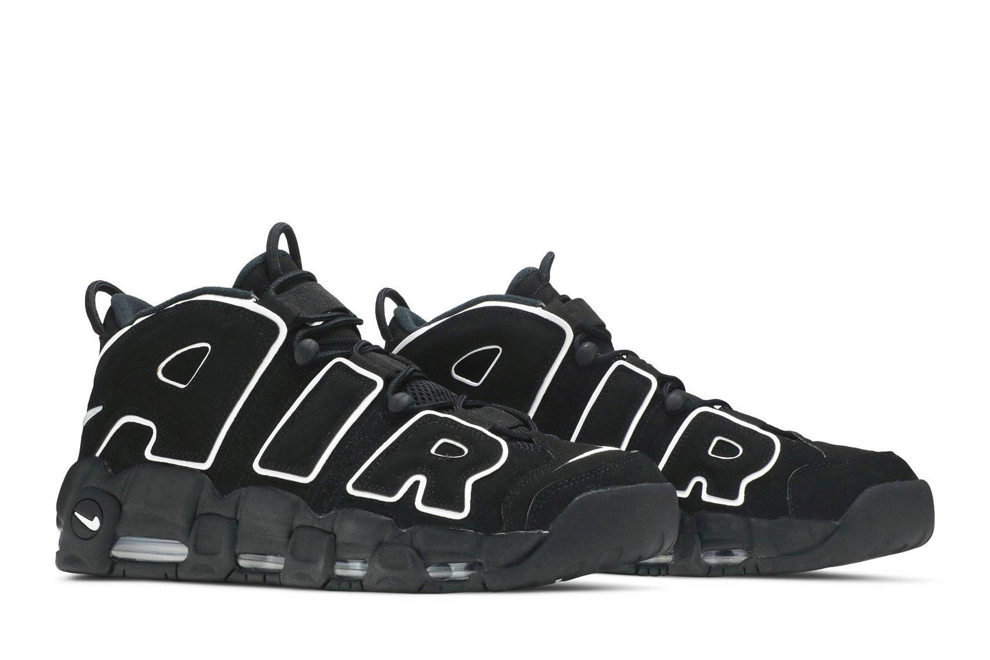 Nike Air More Uptempo 'Black White' 2016/2020 [also Worn By BTS J-Hope] 414962-002