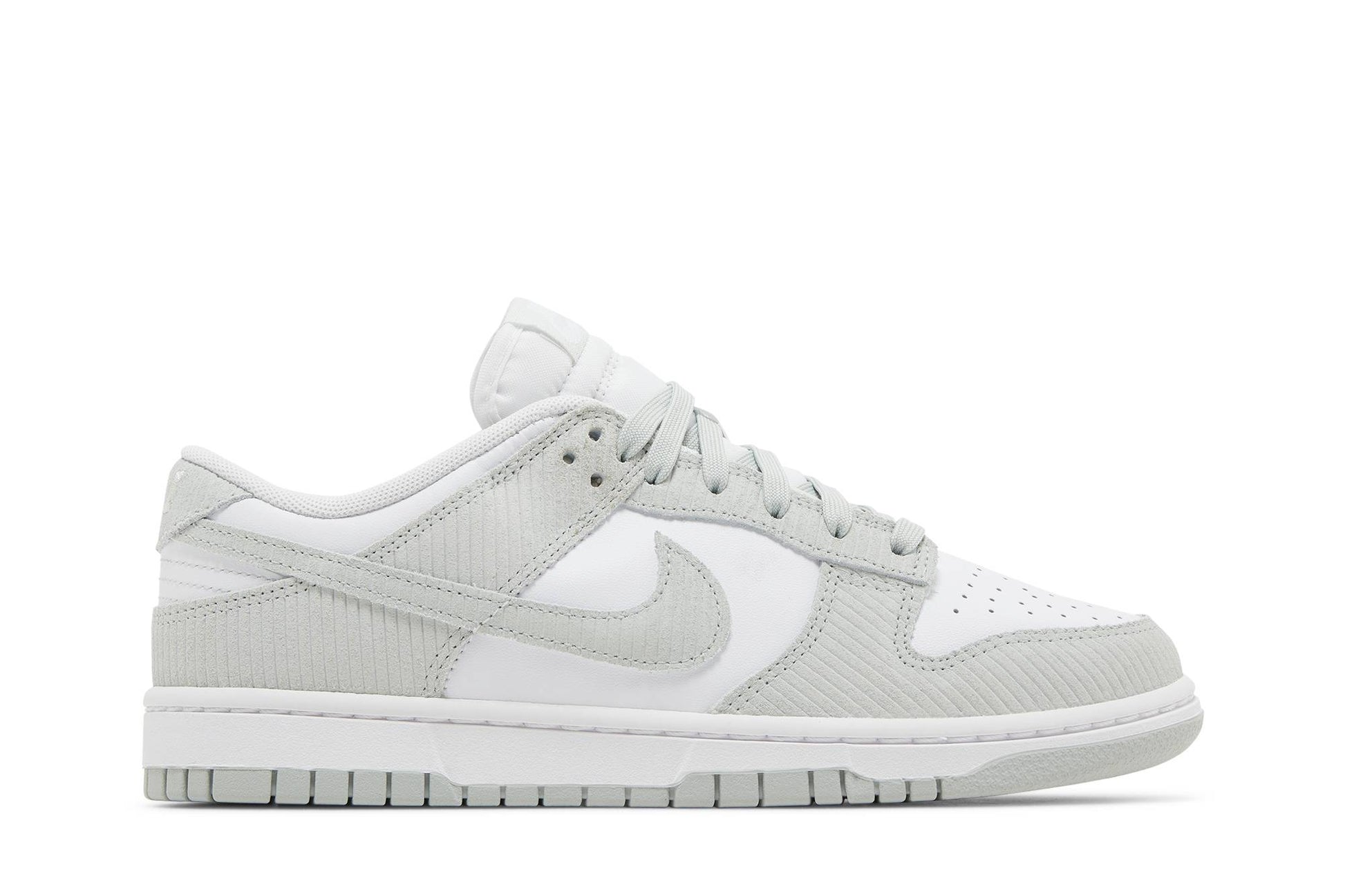 ( Women ) Nike Dunk Low Light Silver Corduroy FN7658-100