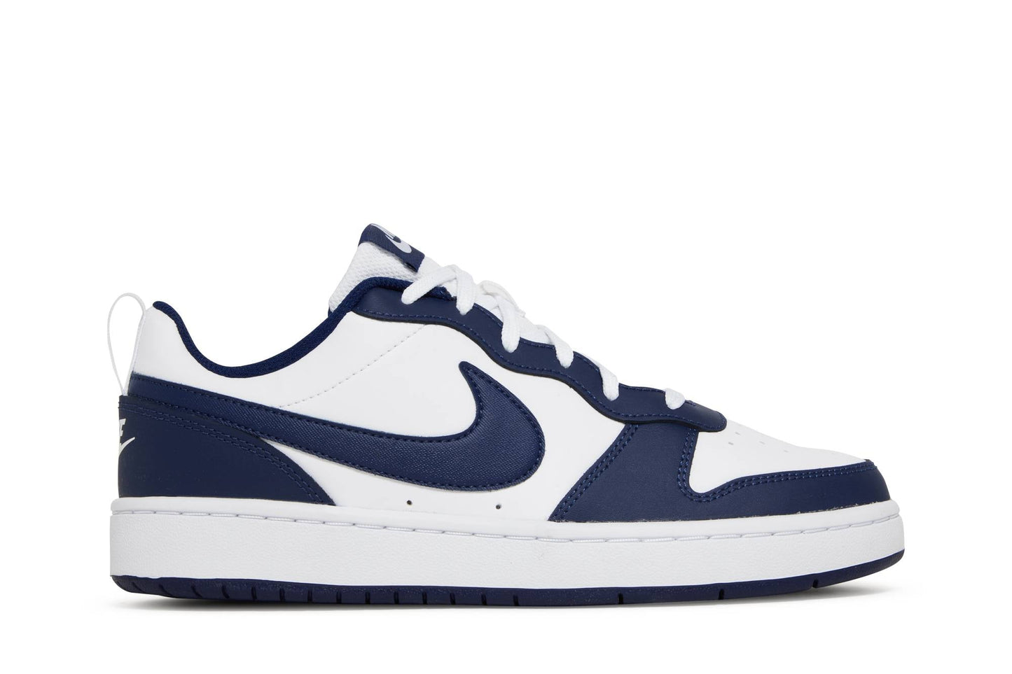 ( Grade School ) Nike Court Borough Low 2 'White Blue Void' BQ5448-107