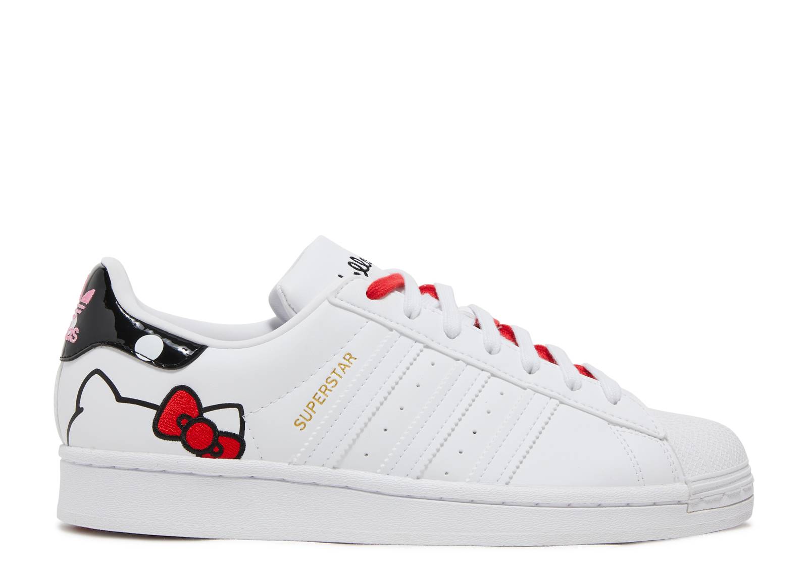 ( Women ) Hello Kitty X Adidas Superstar 'White Bliss Pink' GW7168