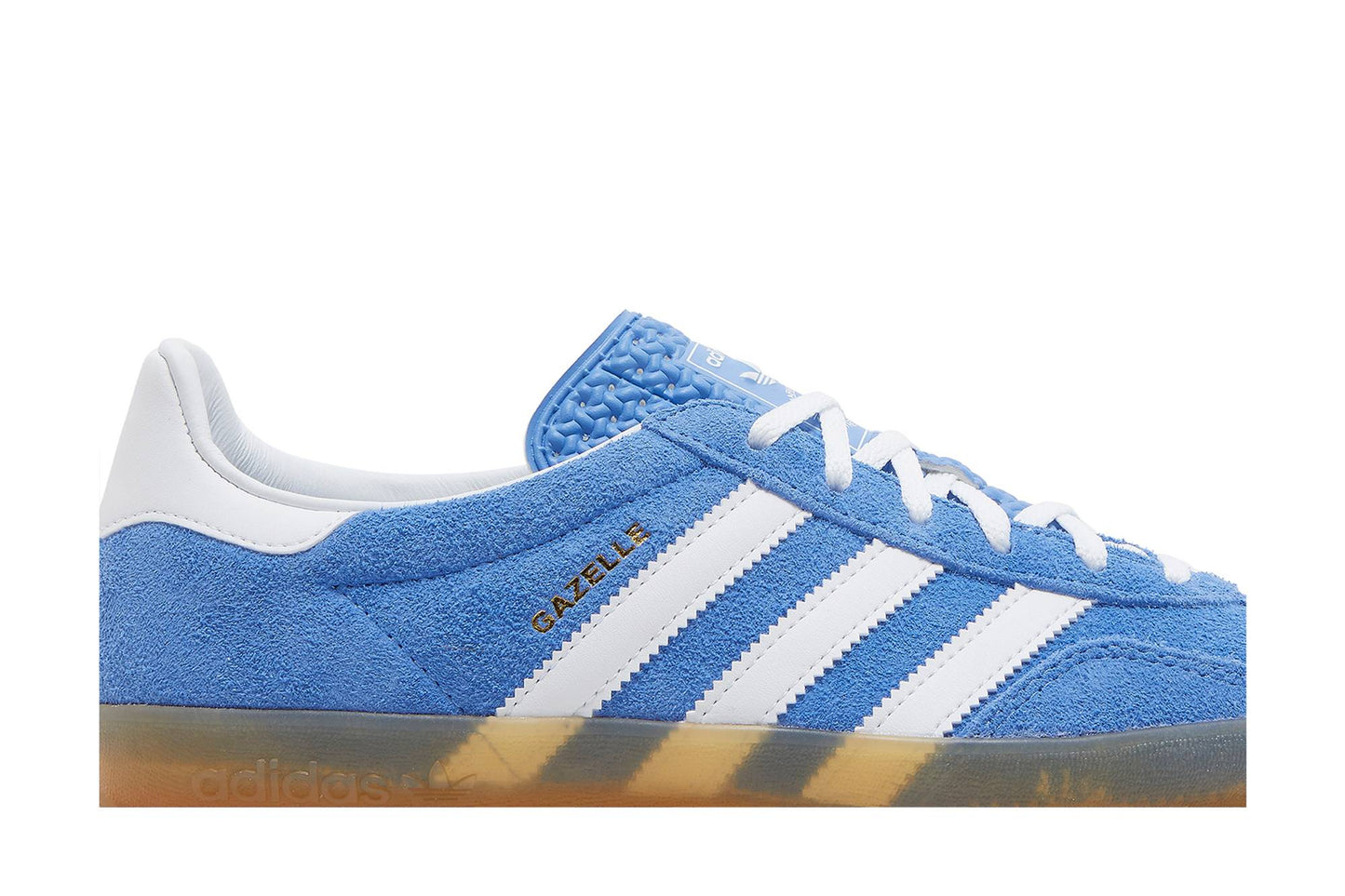 ( Women ) Adidas Gazelle Indoor 'Blue Fusion Gum' HQ8717