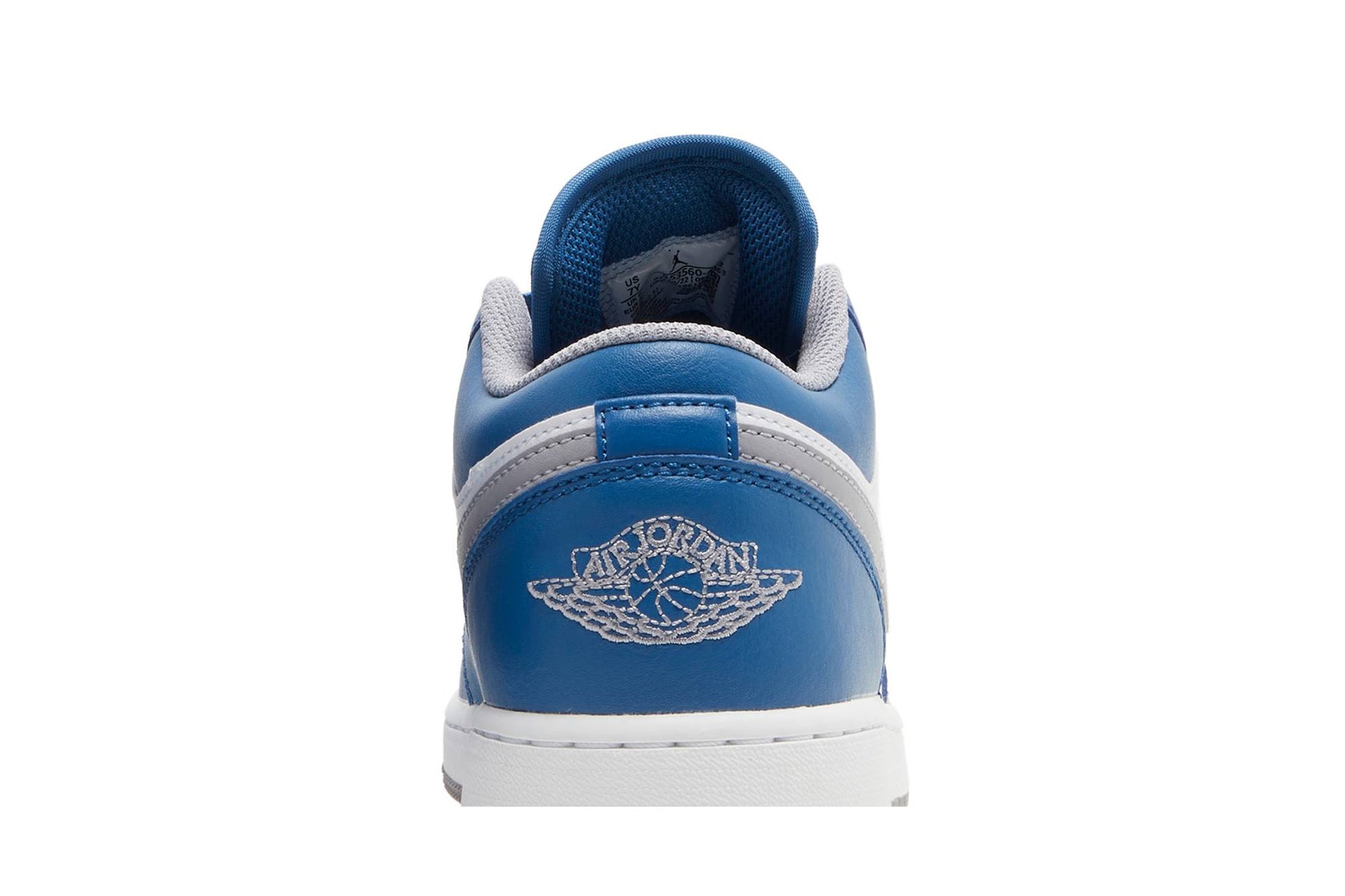 ( Grade School ) Air Jordan 1 Low 'True Blue Cement' 553560-412