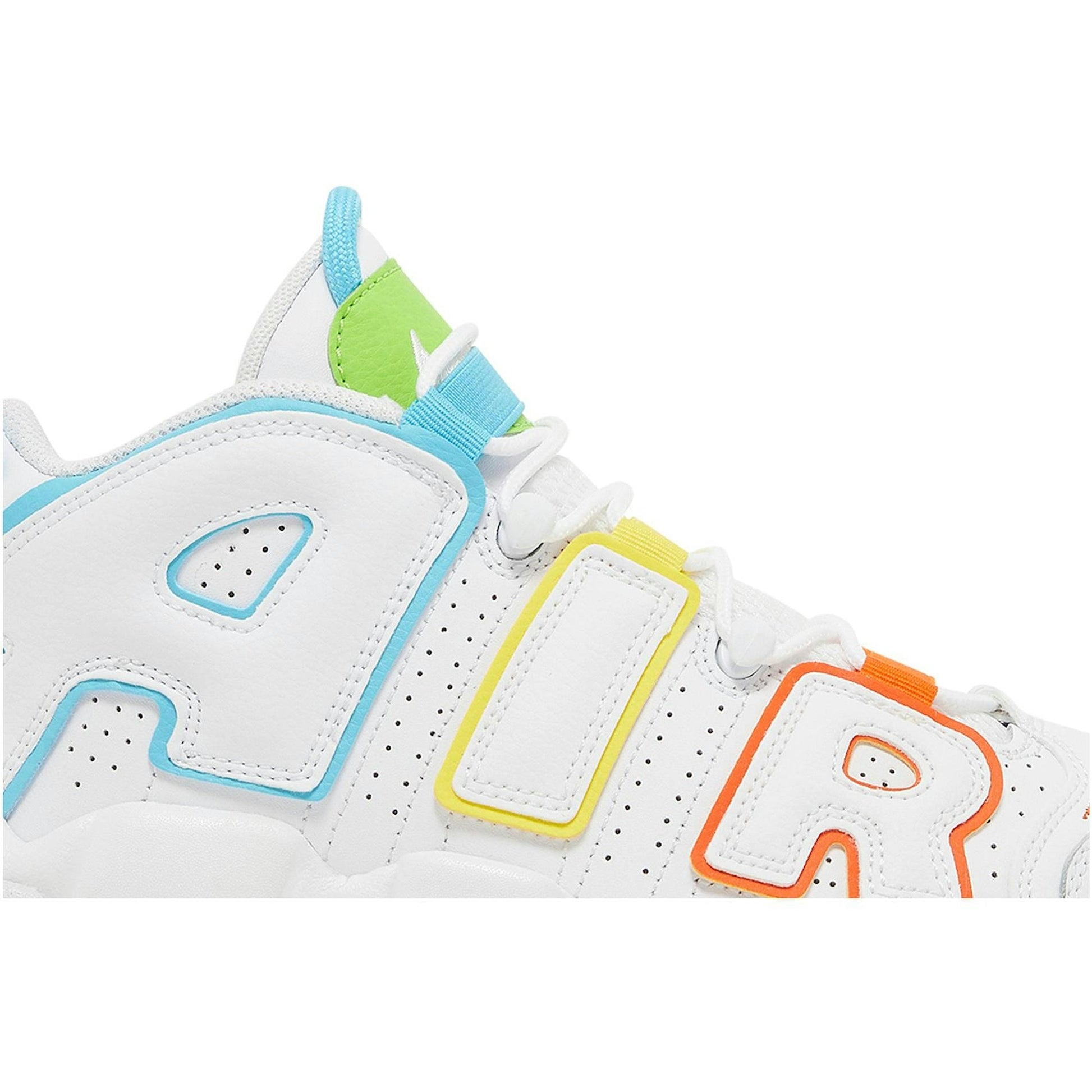 ( Grade School ) Nike Air More Uptempo White Rainbow FJ4624-100