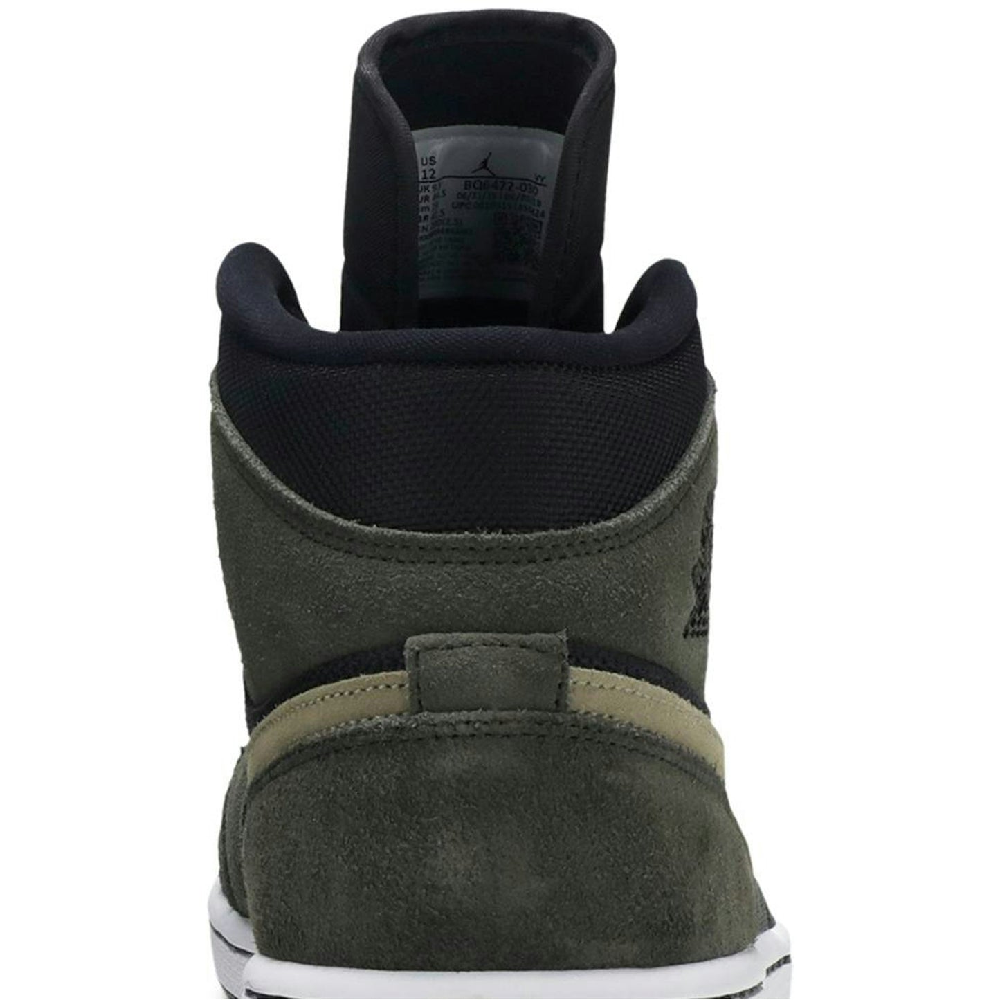 ( Women ) Air Jordan 1 Mid 'Olive' BQ6472-030