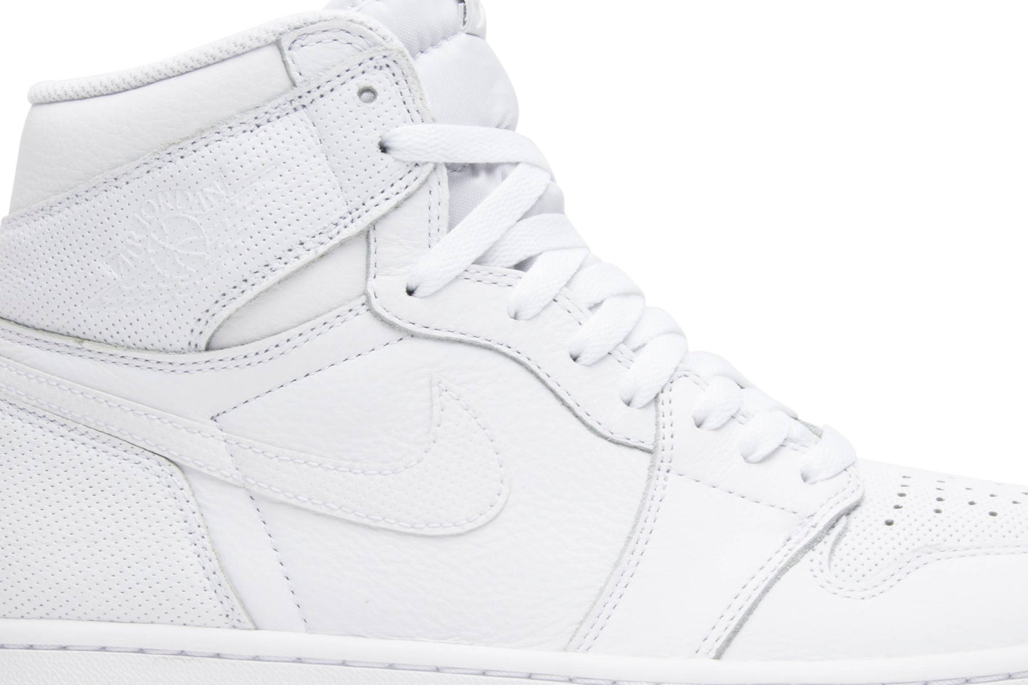 Air Jordan 1 Retro High OG White Perforated 555088-100