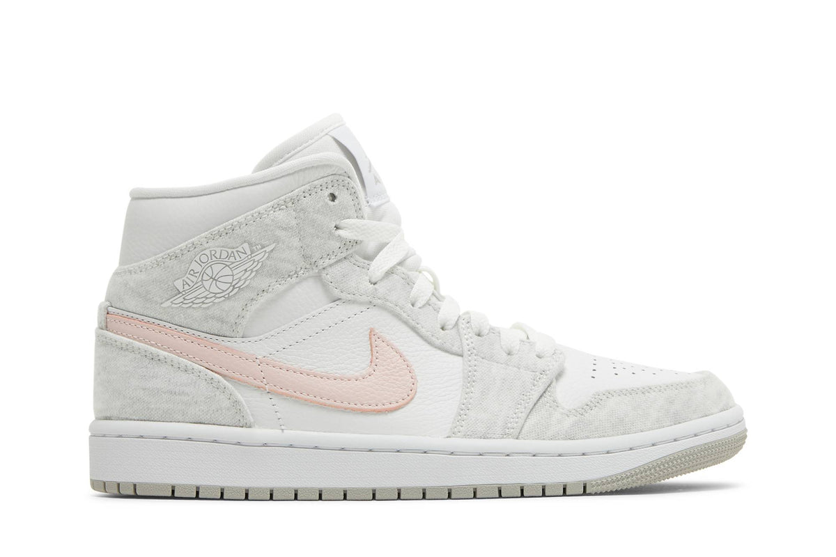 ( Women ) Air Jordan 1 Mid SE White Light Iron Ore DN4045-001
