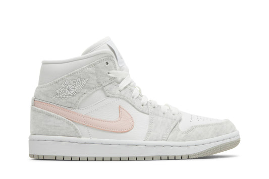 ( Women ) Air Jordan 1 Mid SE White Light Iron Ore DN4045-001