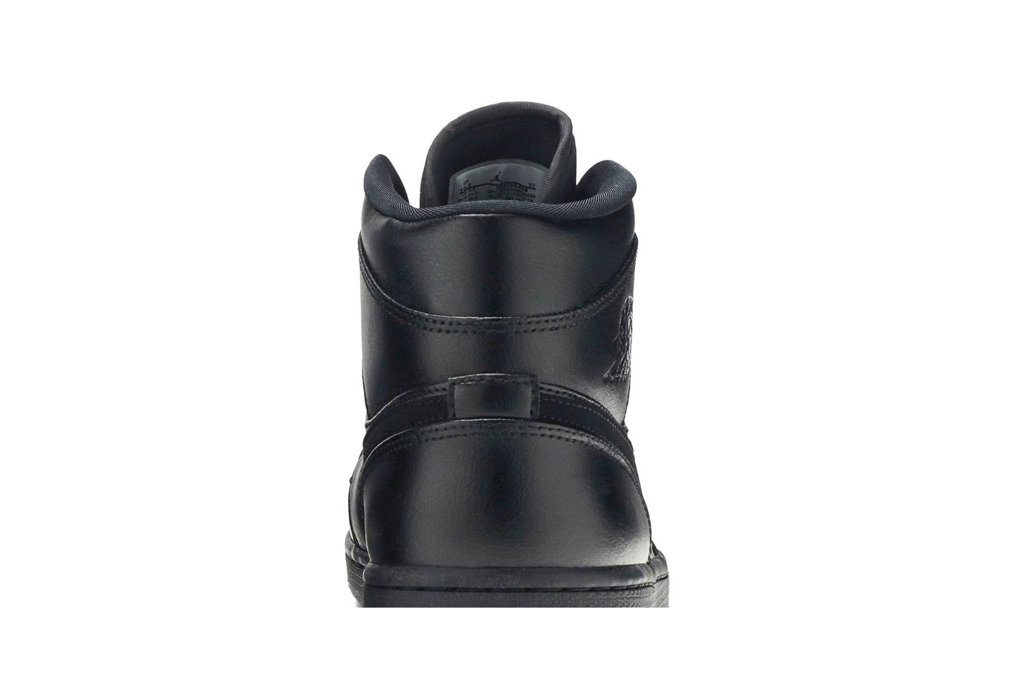 Air Jordan 1 Mid 'Triple Black' 554724-090