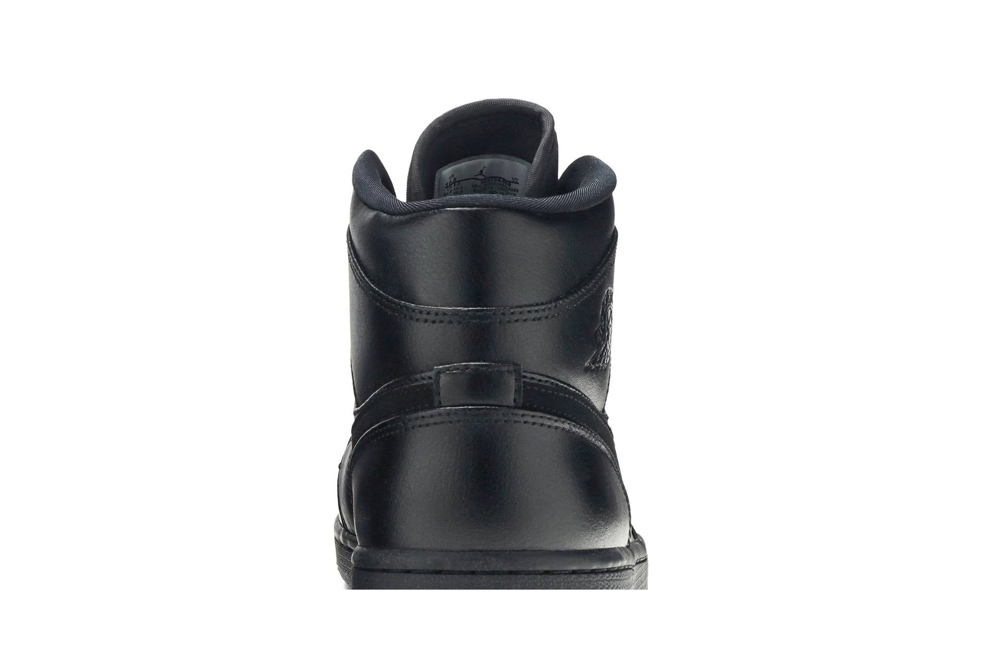 Air Jordan 1 Mid 'Triple Black' 554724-090