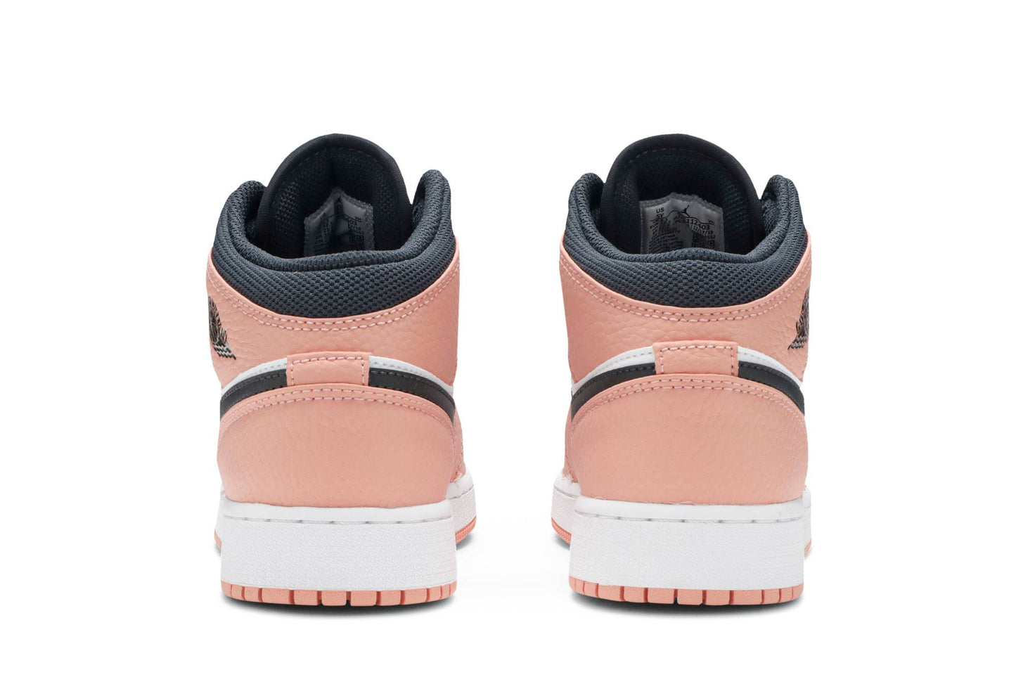 ( Grade School ) Air Jordan 1 Mid 'Pink Quartz' 555112-603