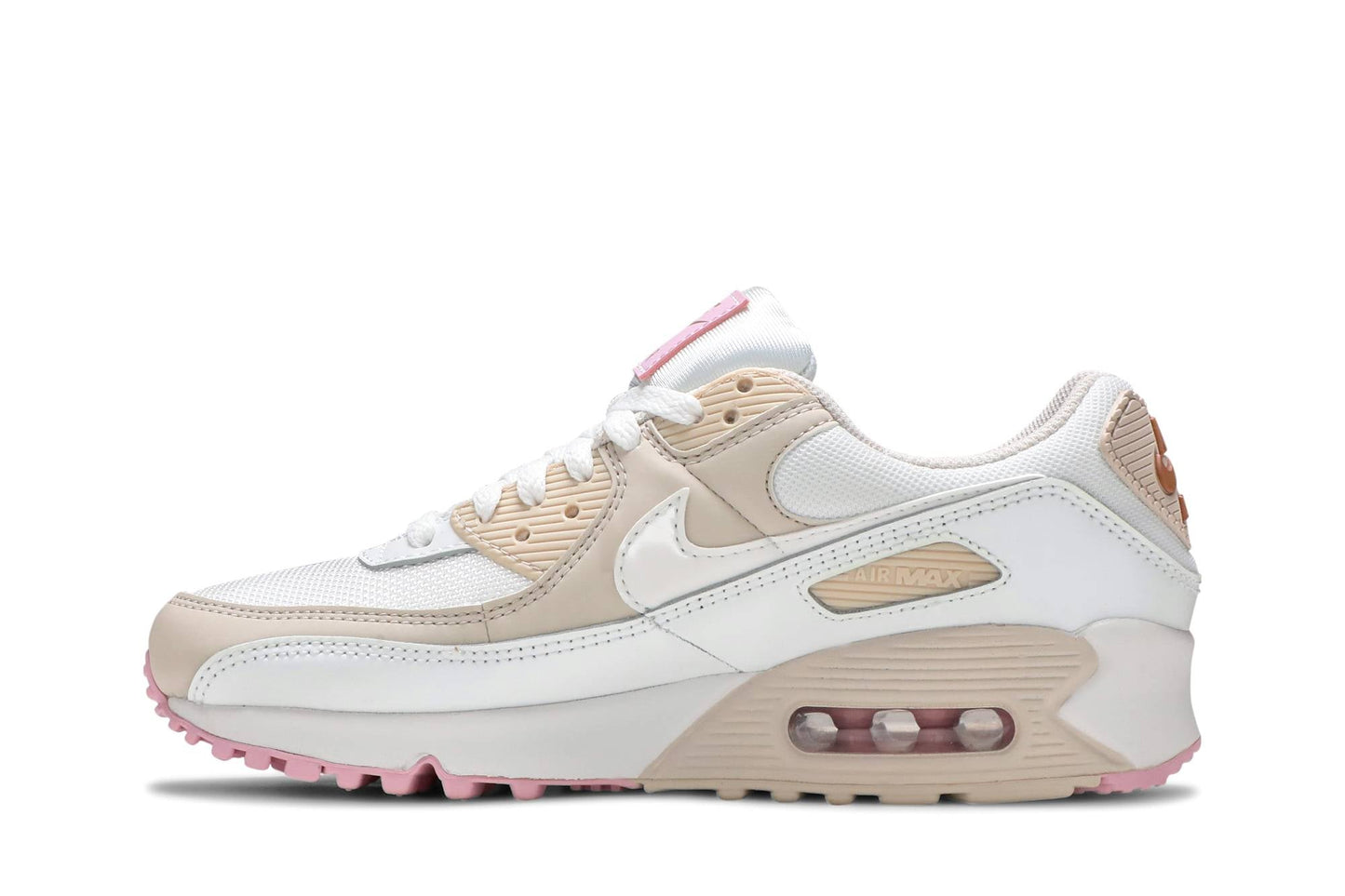 ( Women ) Nike Air Max 90 Summit White Light Orewood Brown CT1873-100