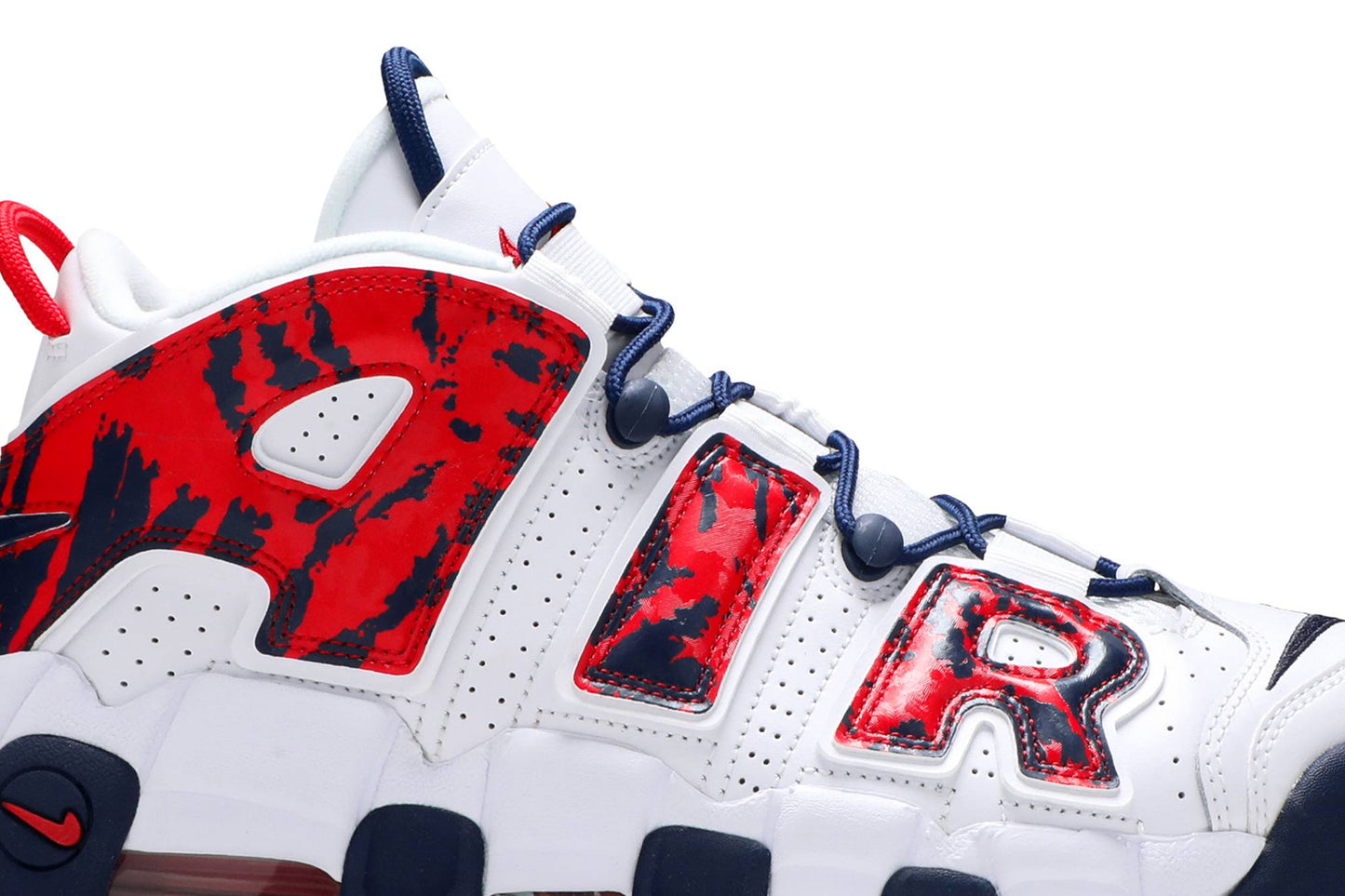 Nike Air More Uptempo Red Navy Camo CZ7877-100
