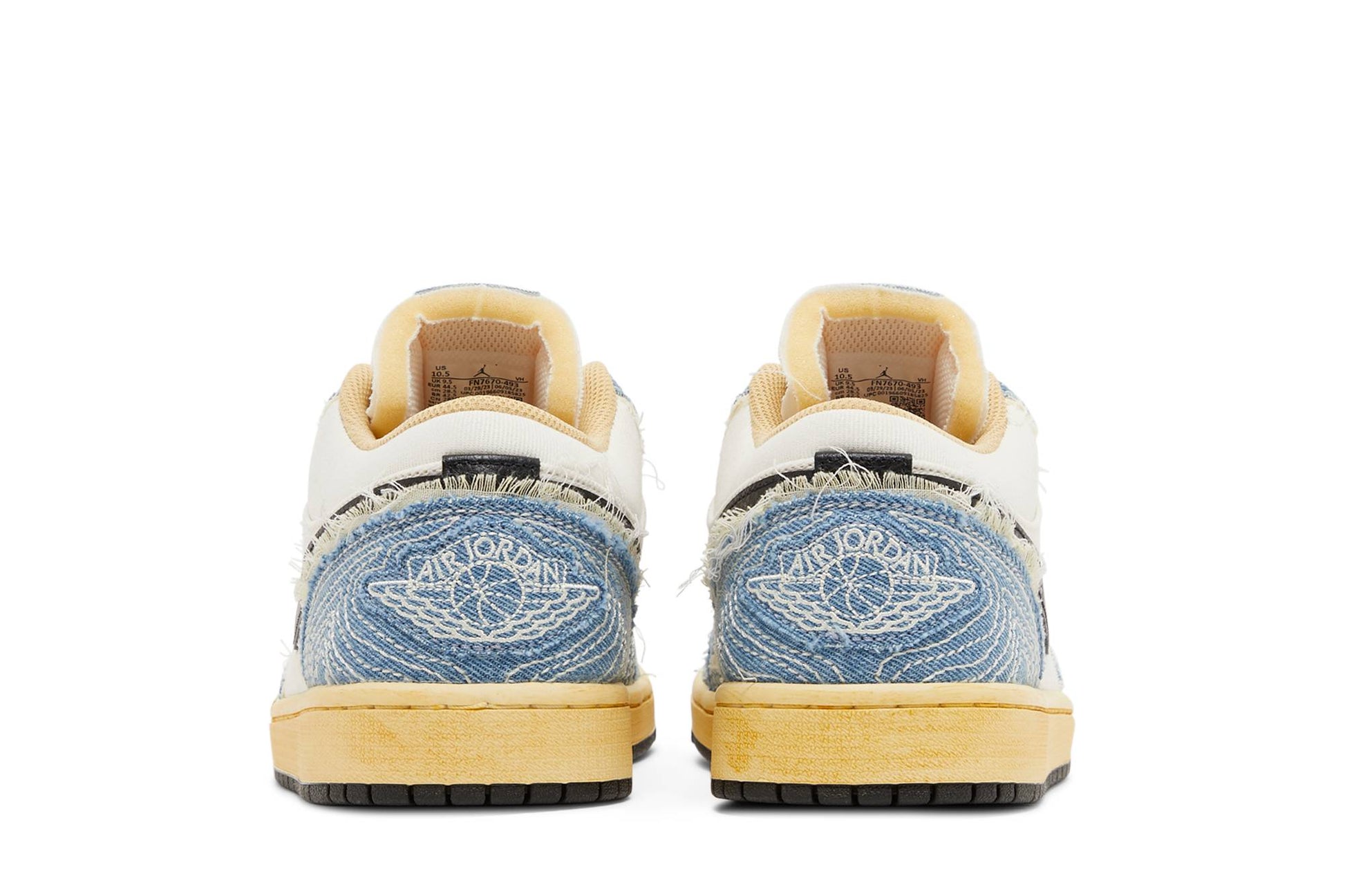 Air Jordan 1 Low 'Sashiko Denim' FN7670-493