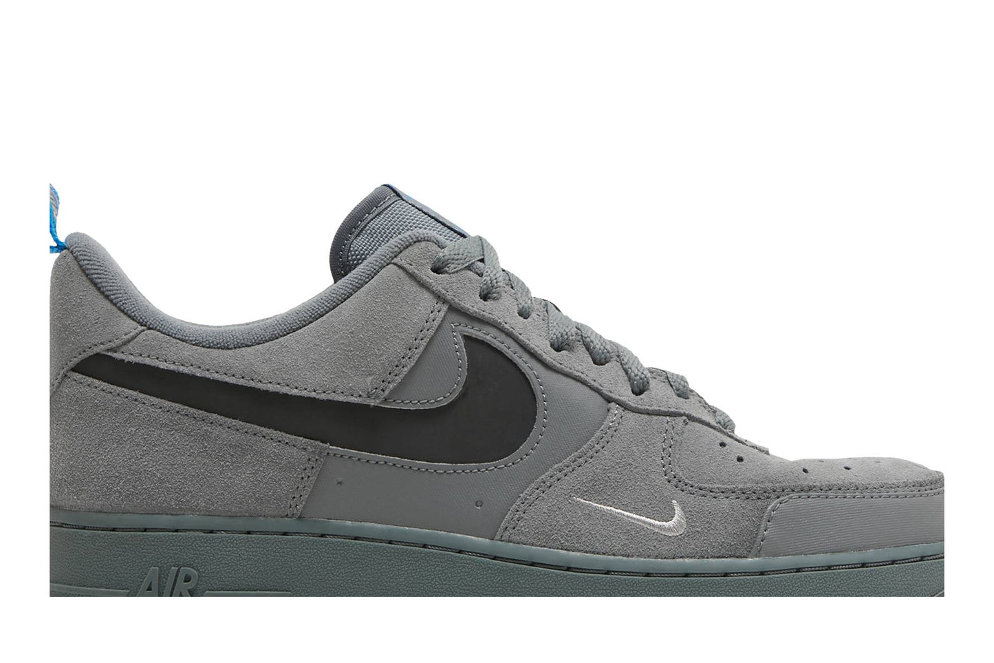 Nike Air Force 1 Low Cut Out Swoosh – Grey DO6709-002