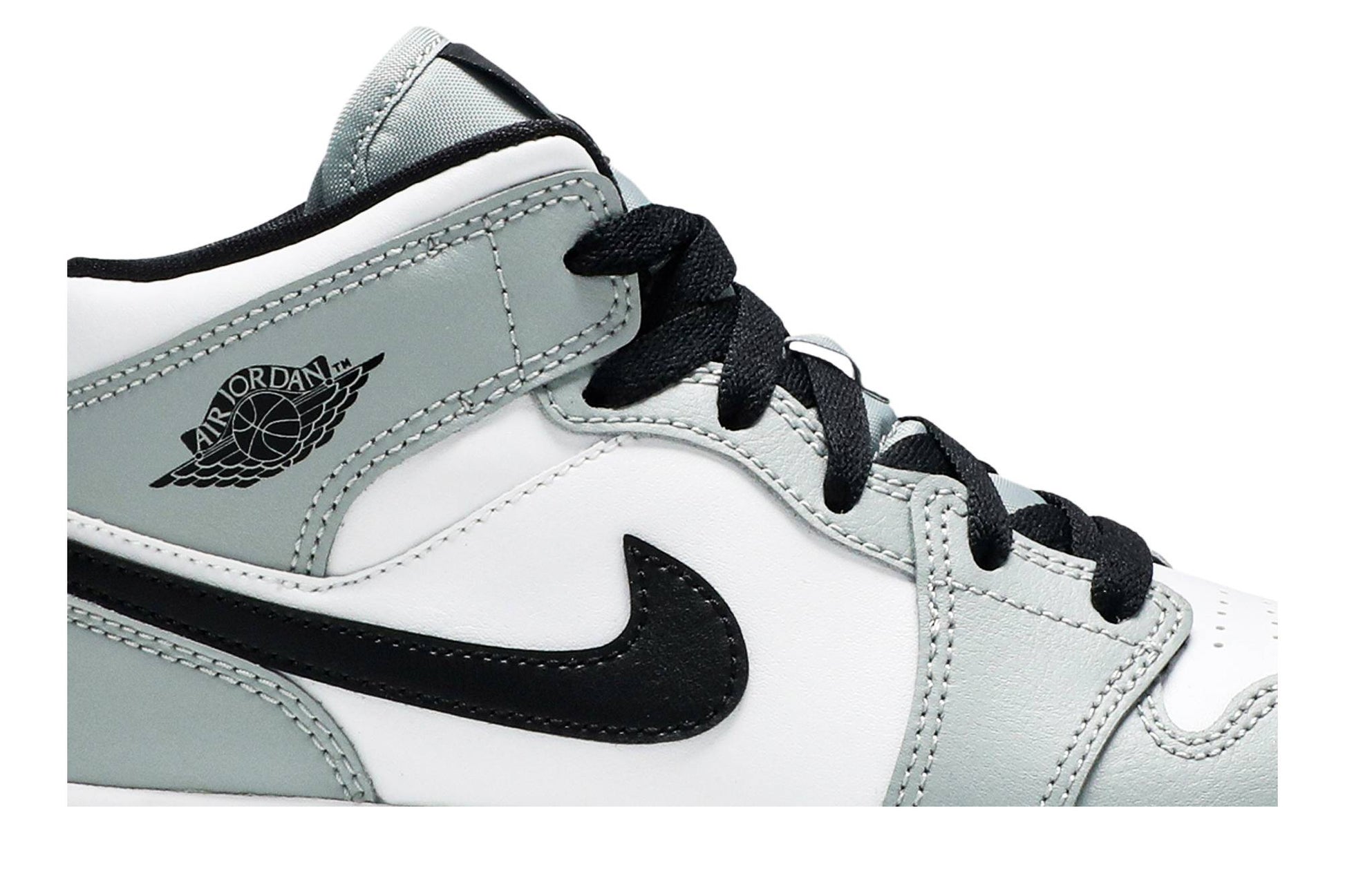 ( Preschool ) Air Jordan 1 Mid Light Smoke Grey 640734-092