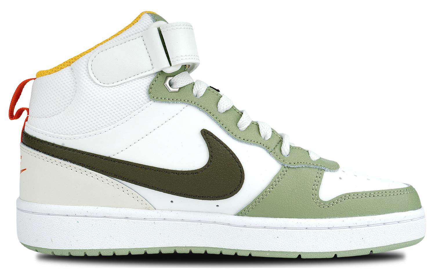 ( Youth ) Nike Court Borough Mid 2 Shoes 'Off White Green' FV3649-171