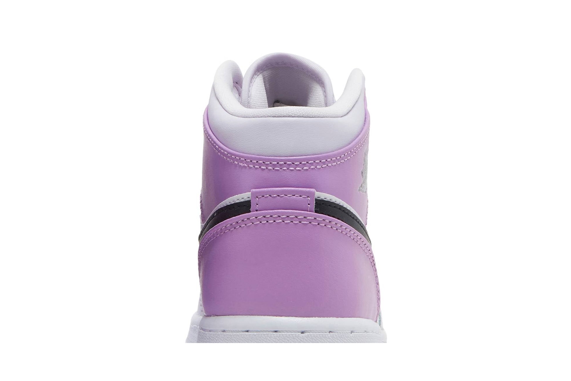 ( Grade School ) Air Jordan 1 Mid Barely Grape DQ8423-501