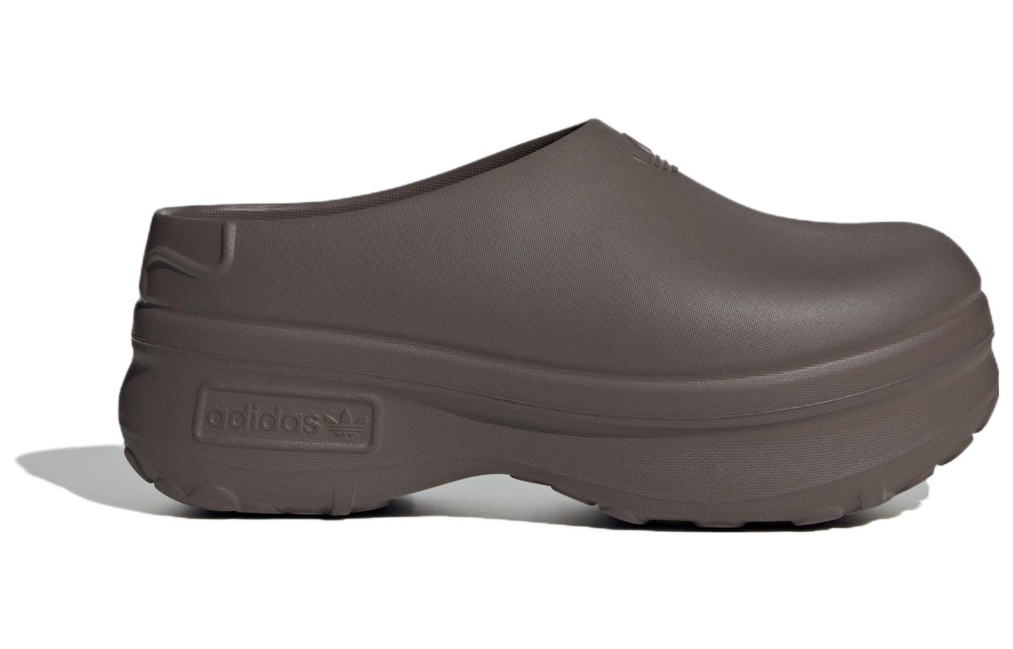 ( Women ) Adidas Originals Adilette Clog Plush Brown IH3360