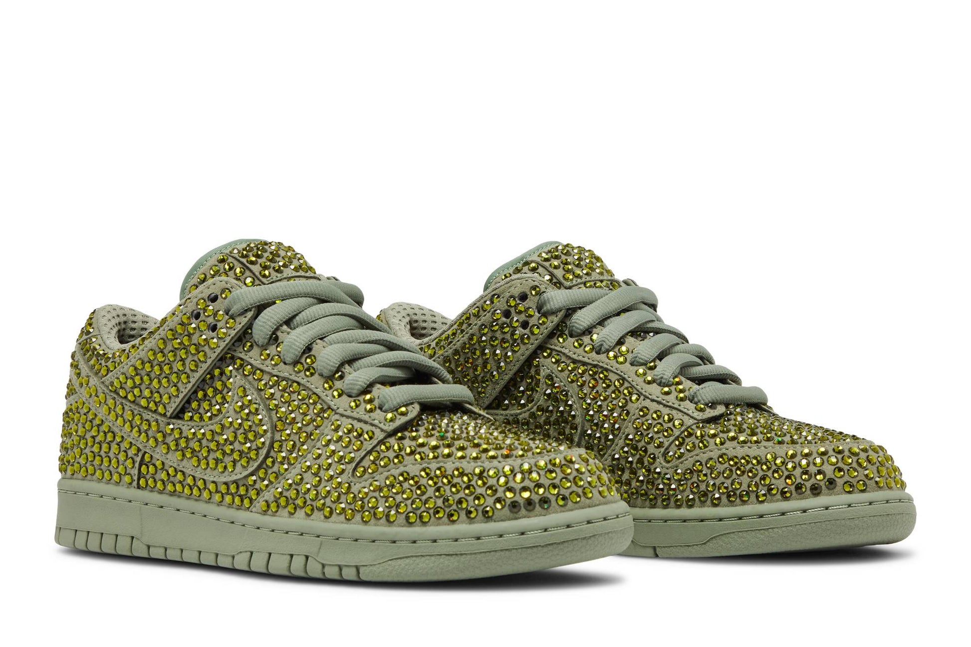 Cactus Plant Flea Market X Swarovski X Nike Dunk Low Spiral Sage CZ2670-300