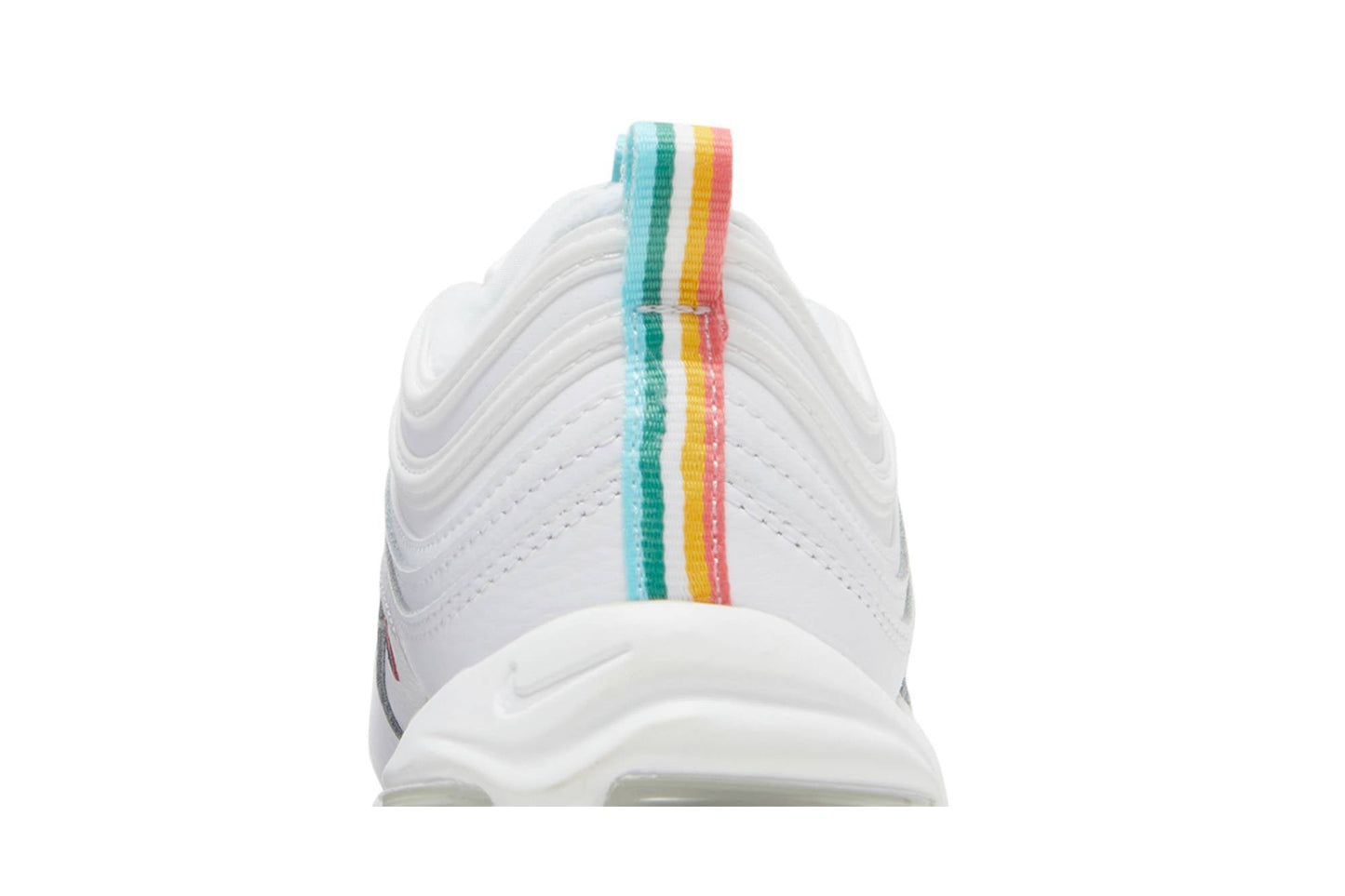 ( Women ) Nike Air Max 97 White Multi Color Pull Tabs DH1592-100