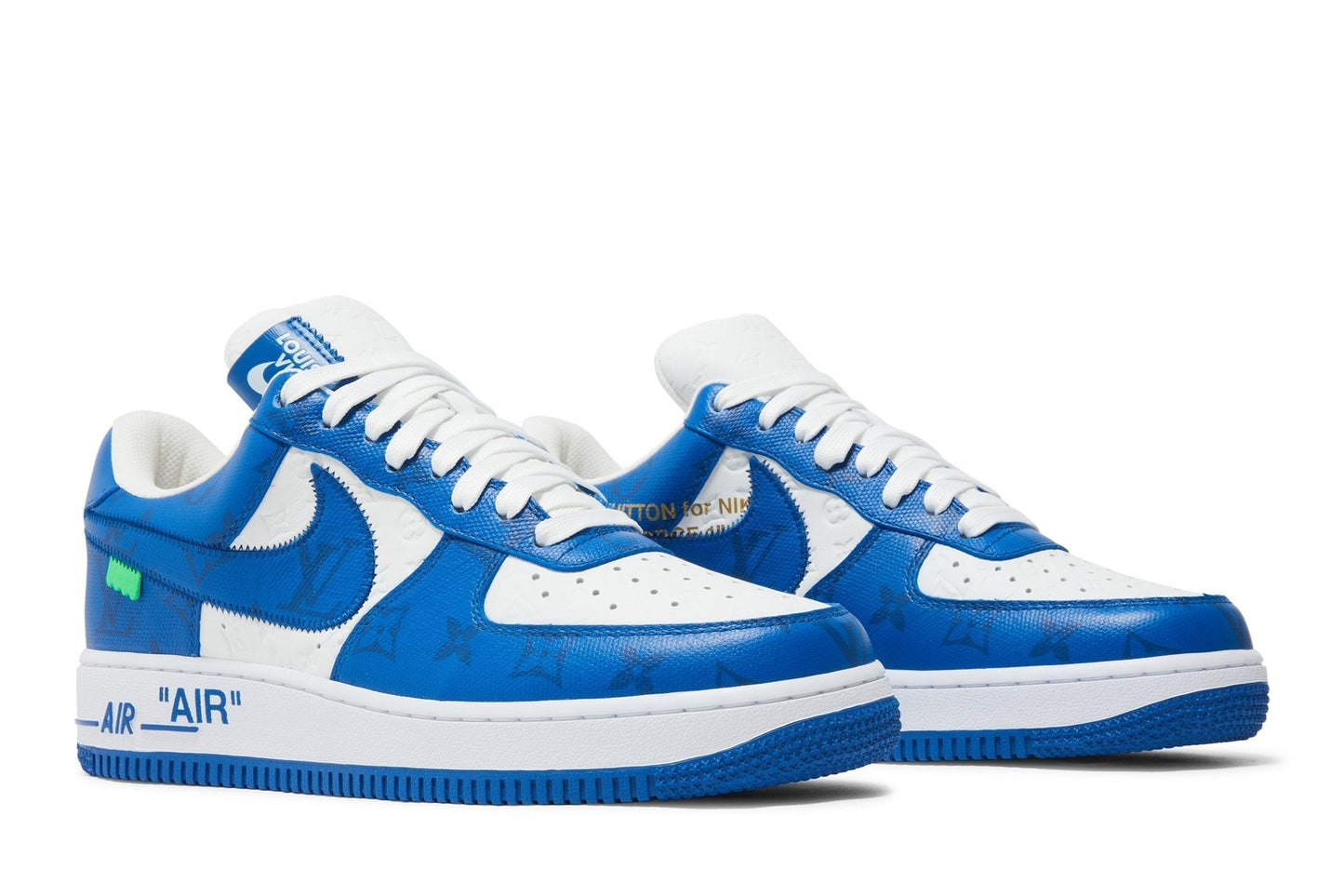 Nike Air Force 1 Low X Louis Vuitton By Virgil Abloh White Royal