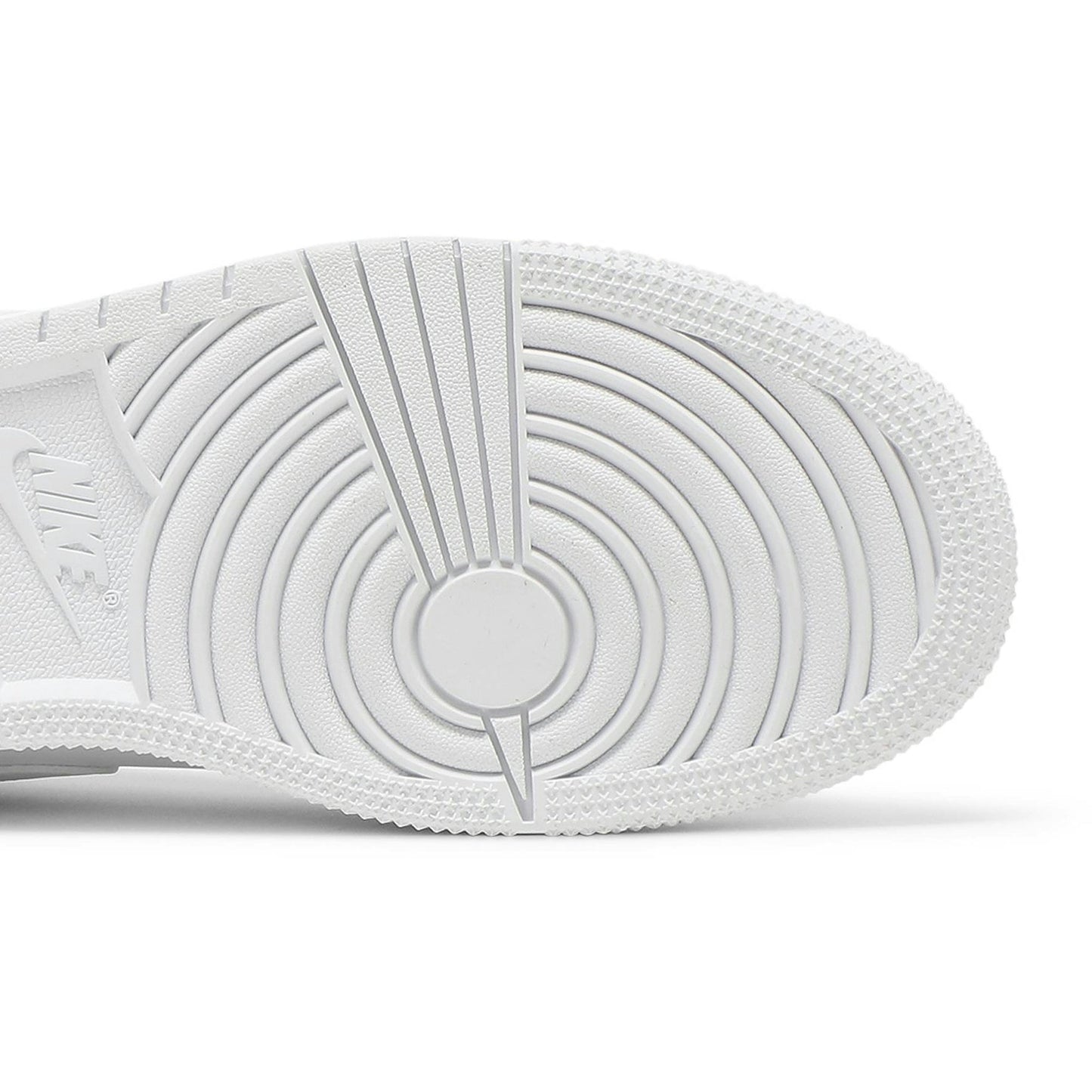 ( Grade School ) Air Jordan 1 Low Triple White 553560-130