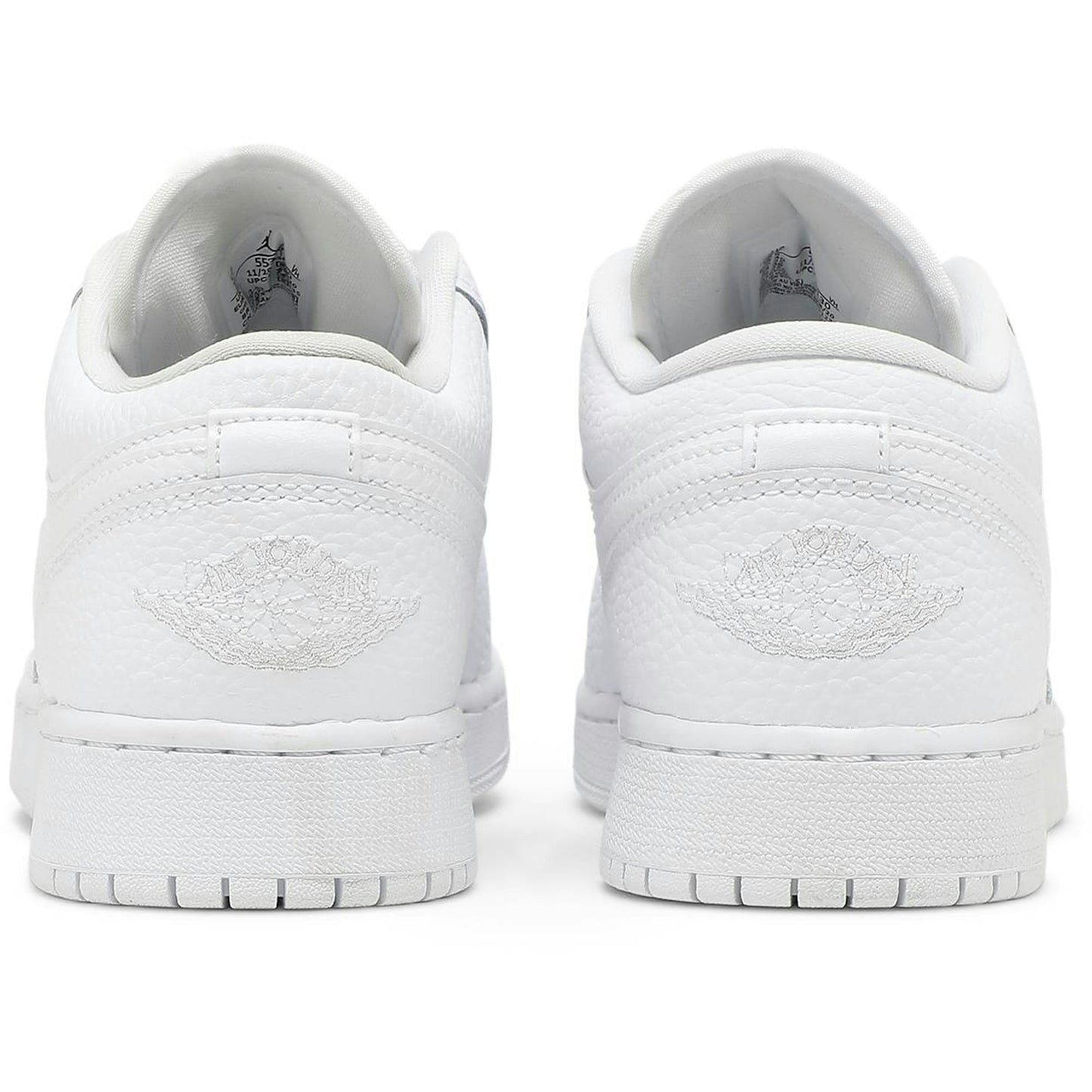 ( Grade School ) Air Jordan 1 Low Triple White 553560-130