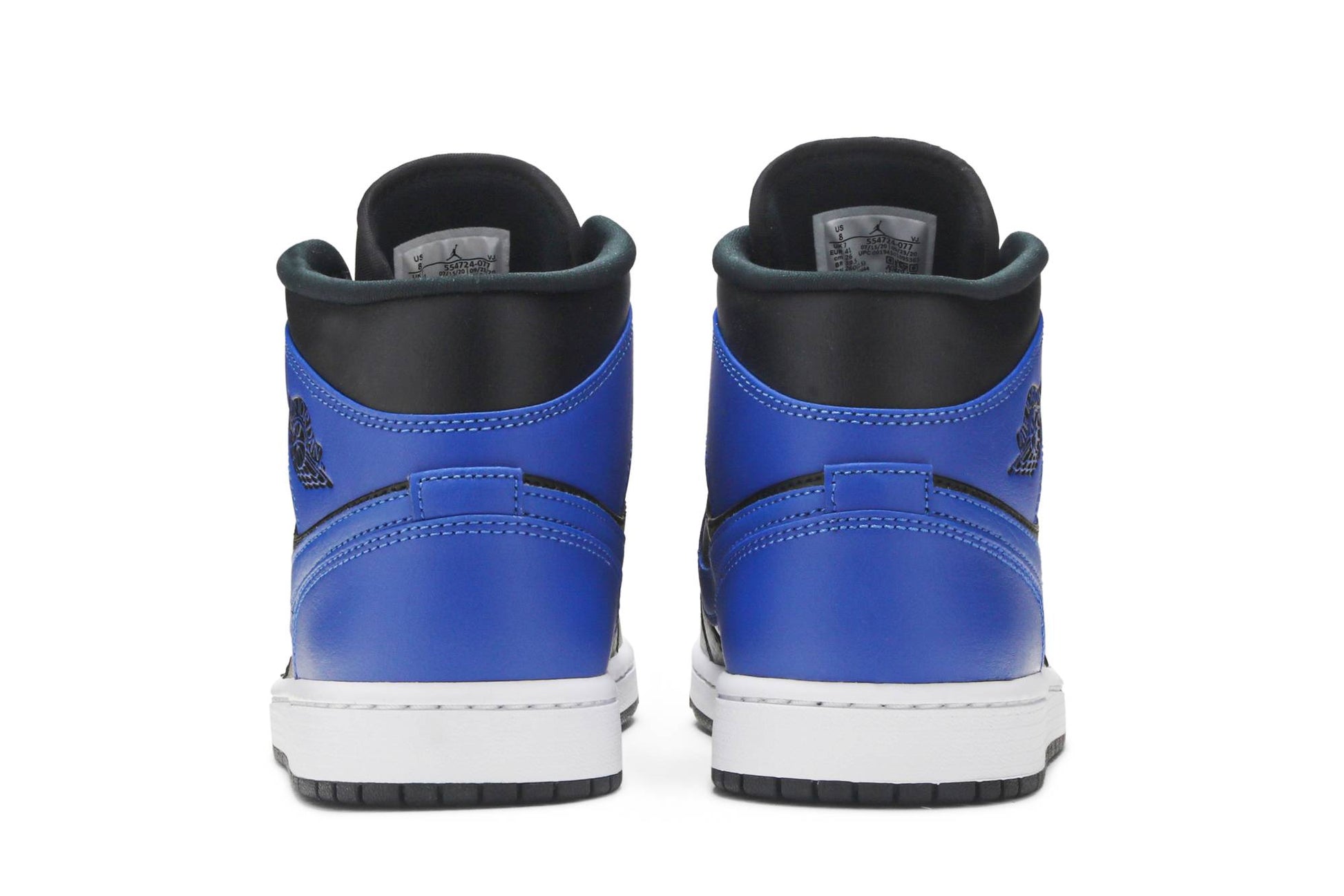 Air Jordan 1 Mid 'Hyper Royal' 554724-077