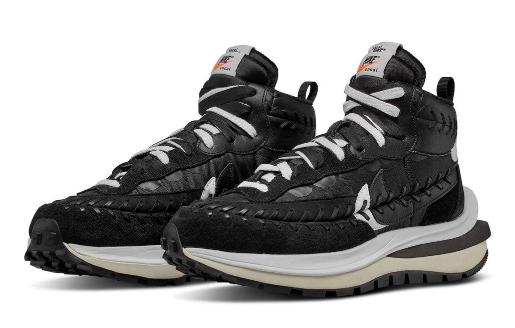 Nike Vaporwaffle X Jean Paul Gaultier X Sacai Black White