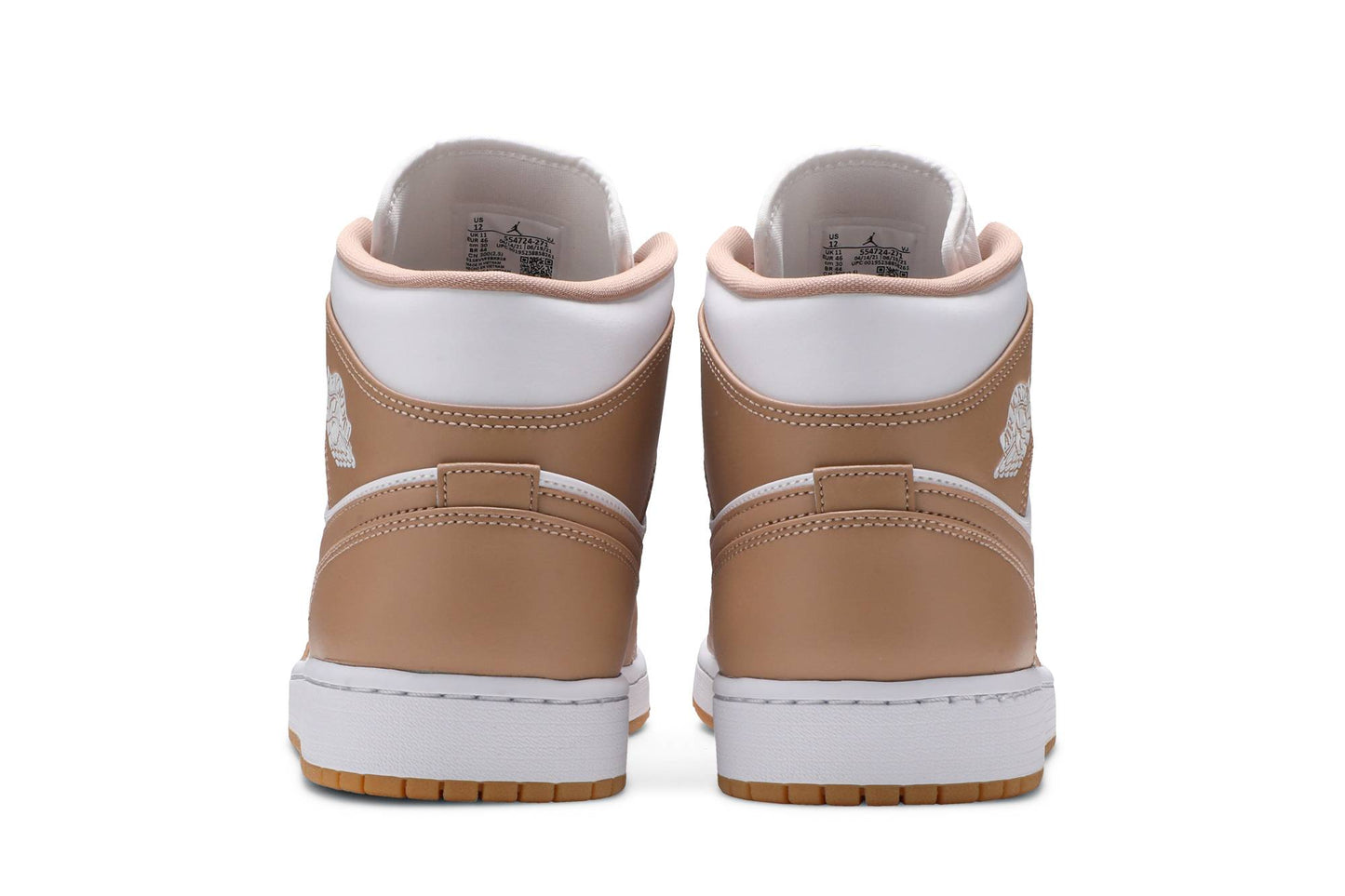 Air Jordan 1 Mid Tan Gum 554724-271