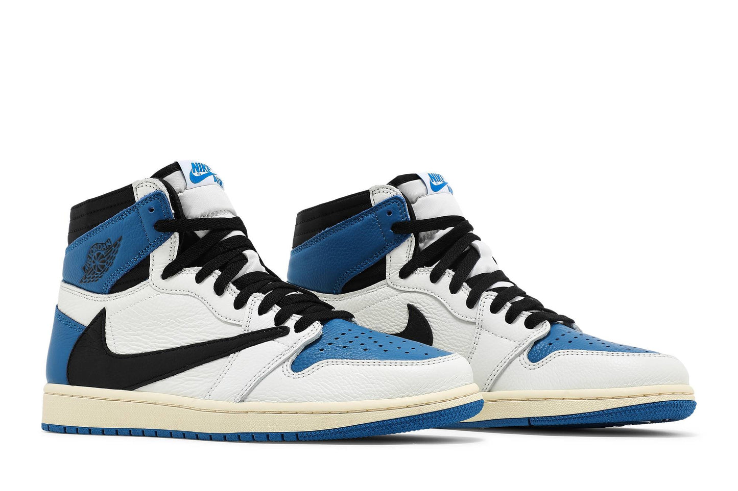 Fragment Design X Travis Scott X Air Jordan 1 Retro High Military Blue DH3227-105