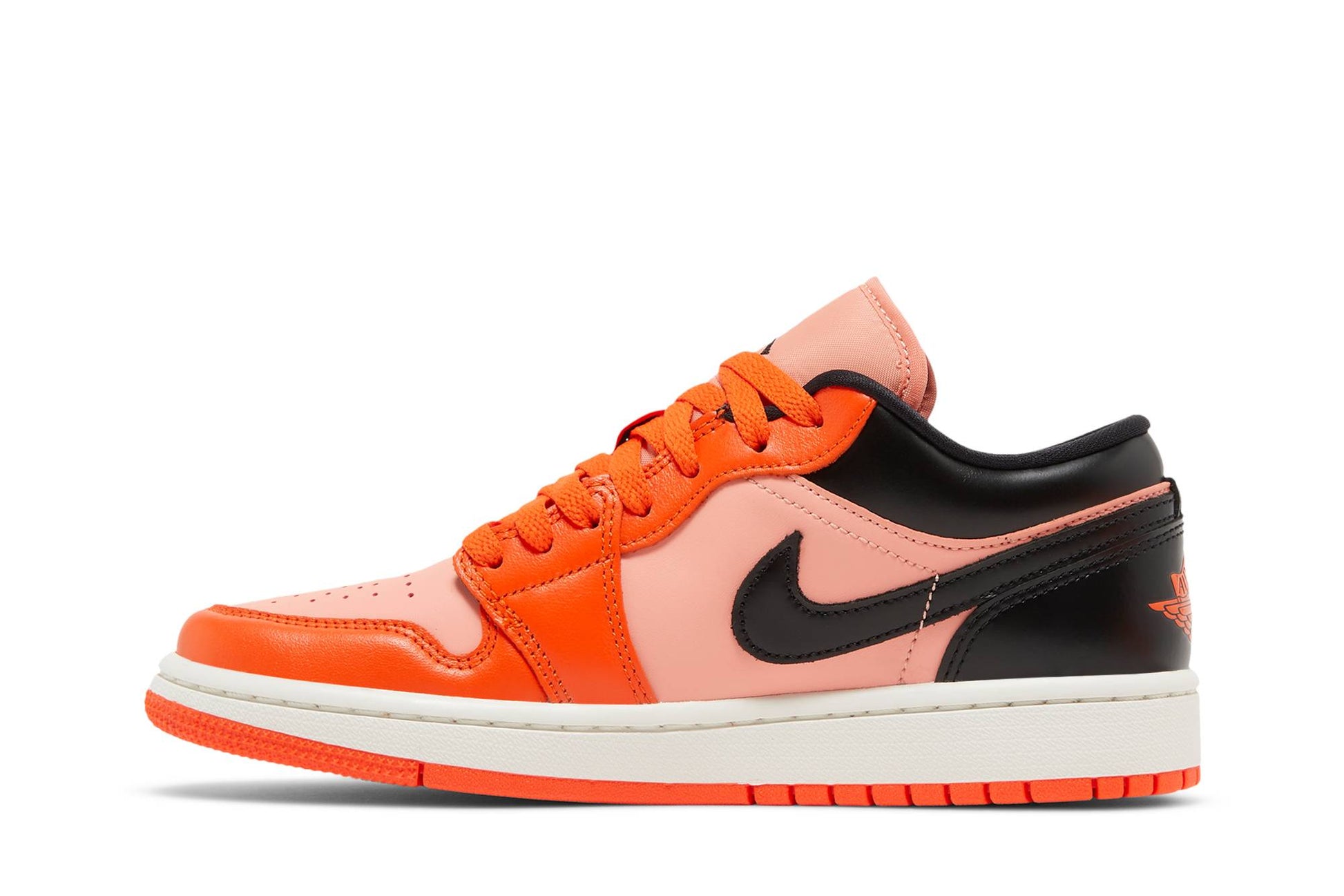 ( Women ) Air Jordan 1 Low S/E Orange Black DM3379-600
