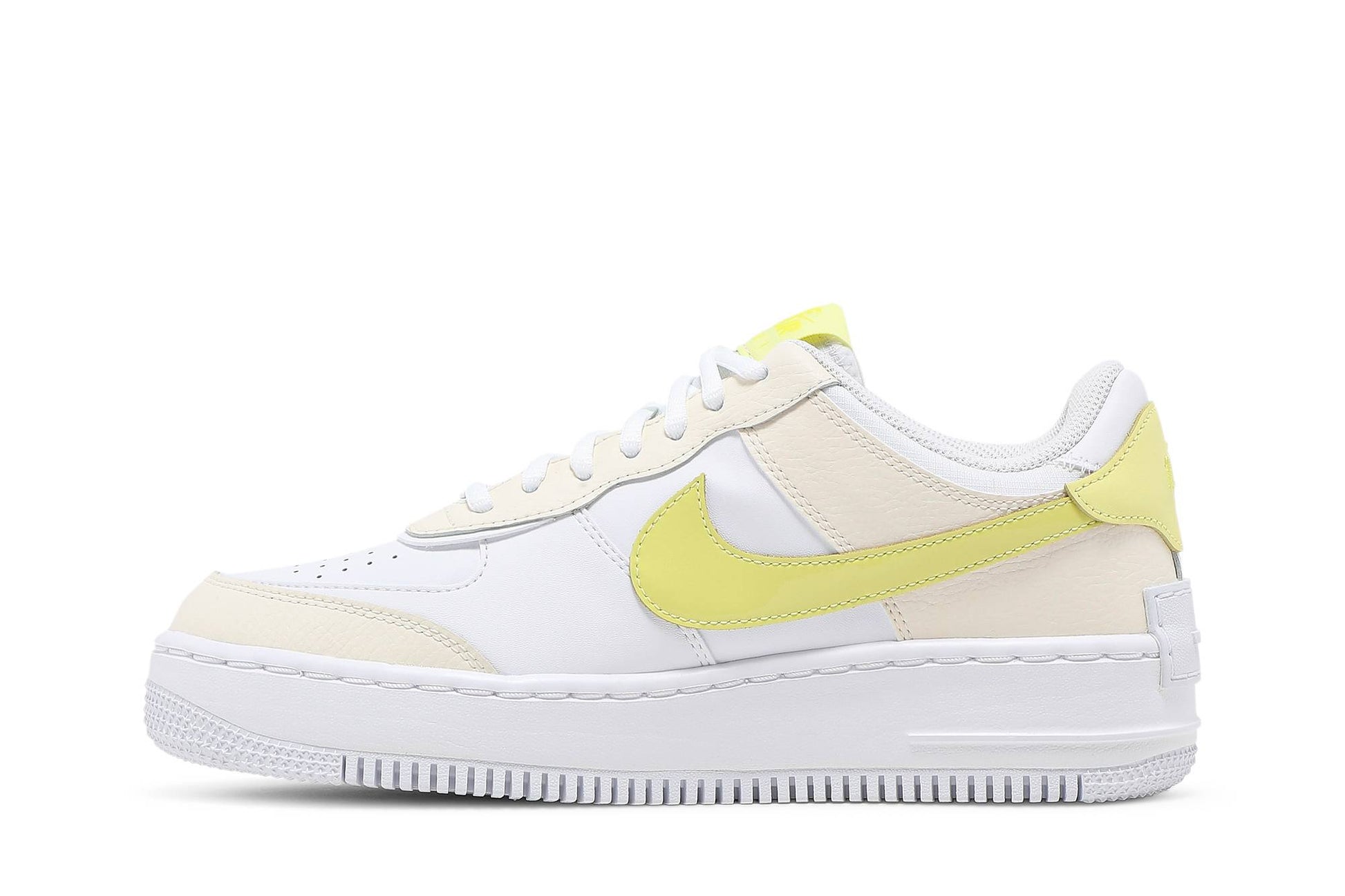 ( Women ) Nike Air Force 1 Shadow SE Pale Ivory Light Zitron DJ5197-100