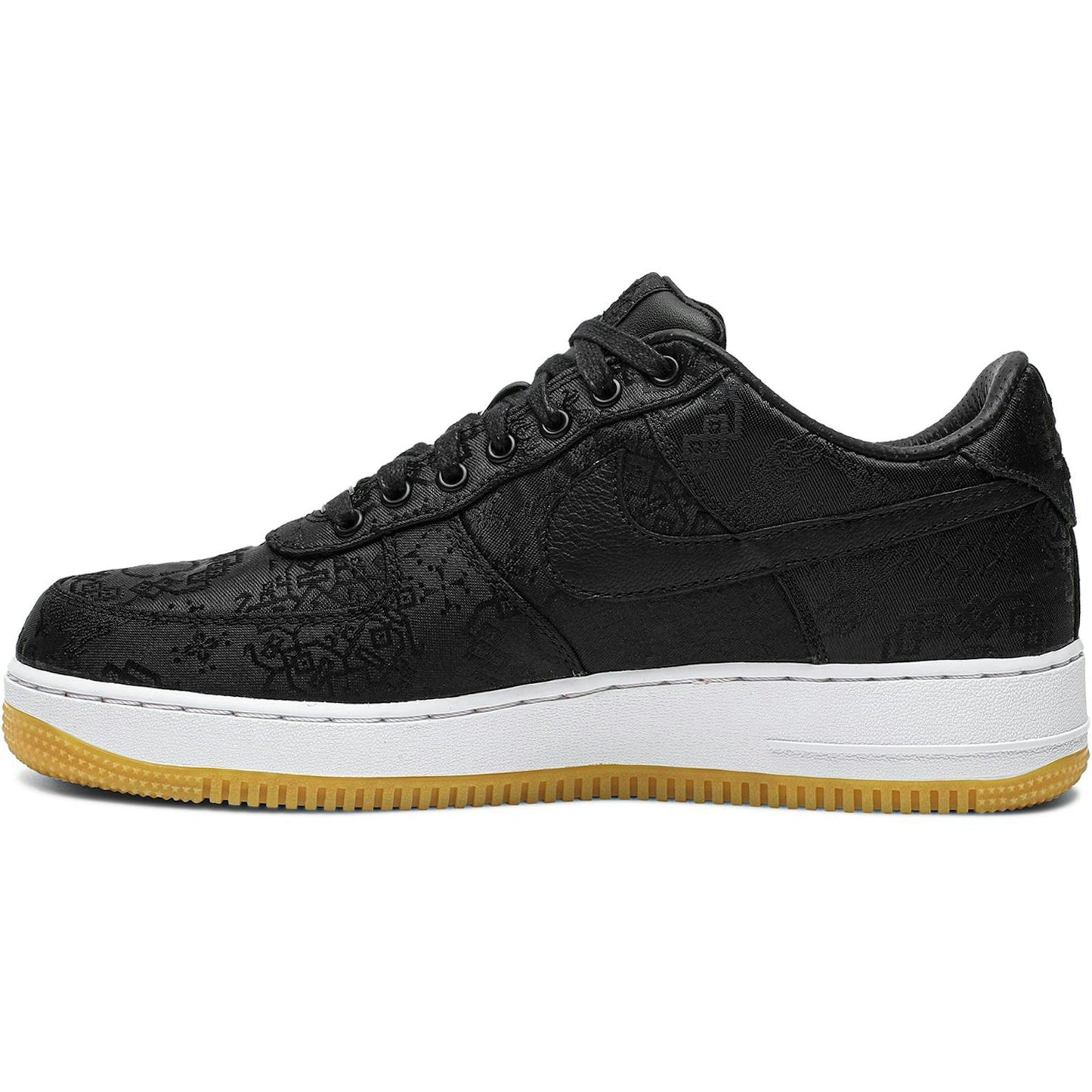 Fragment Design X CLOT X Nike Air Force 1 'Black Silk' [also Worn By Jay Chou] CZ3986-001