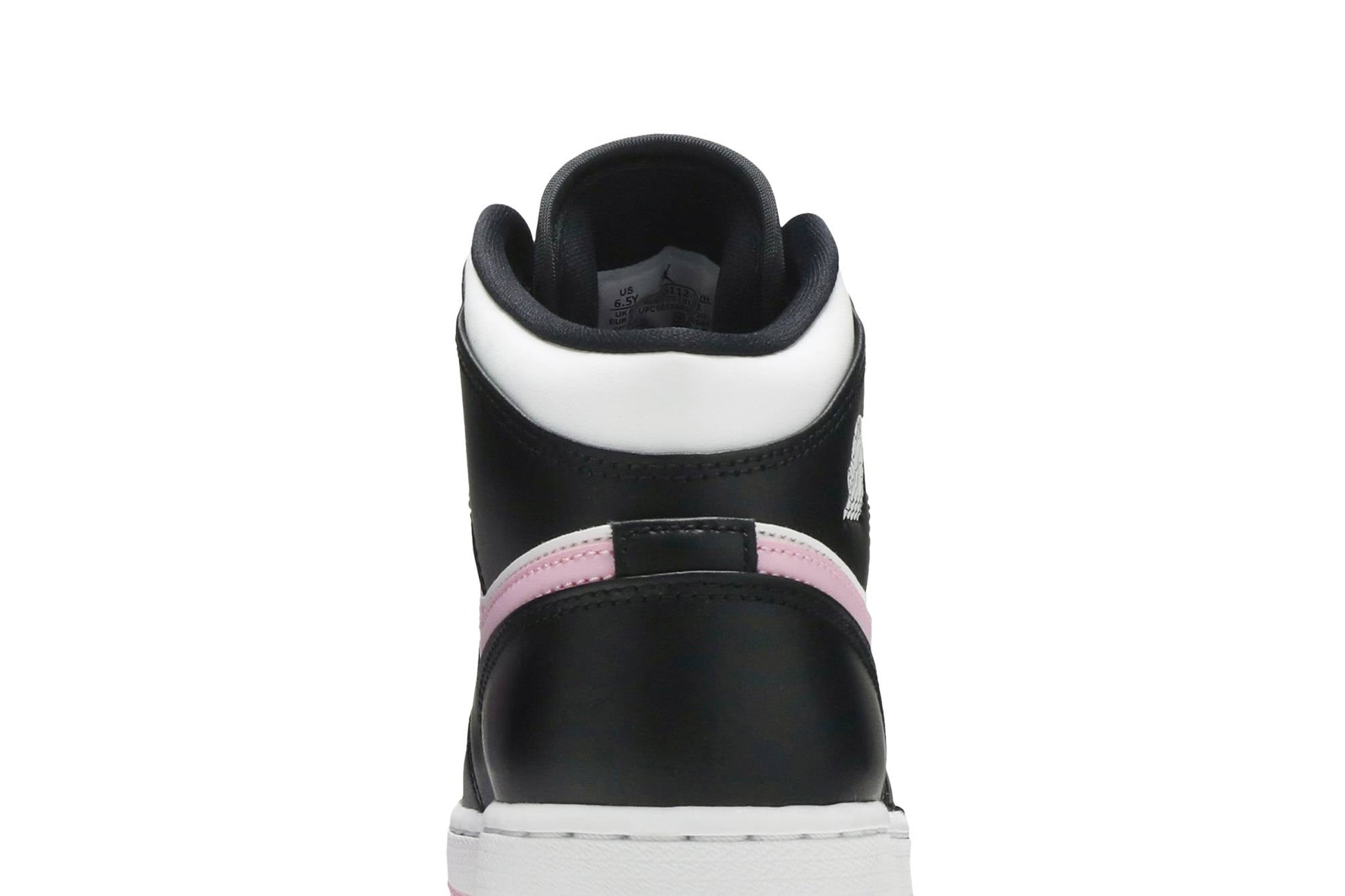( Grade School ) Air Jordan 1 Mid White Light Arctic Pink 555112-103