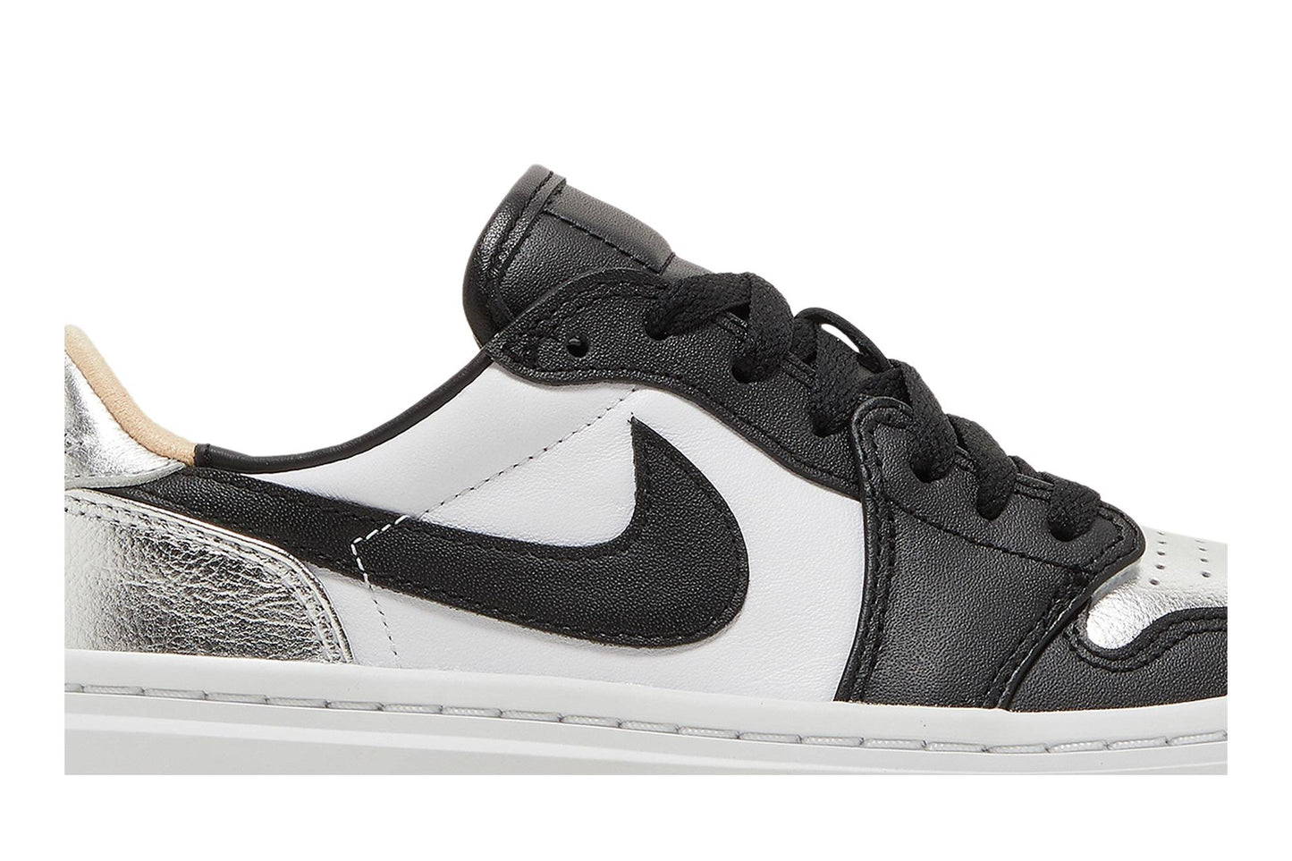 ( Women ) Air Jordan 1 Low Elevate Silver Toe DQ8561-001