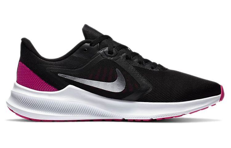 ( Women ) Nike Downshifter 10 Black/White/Purple CI9984-004