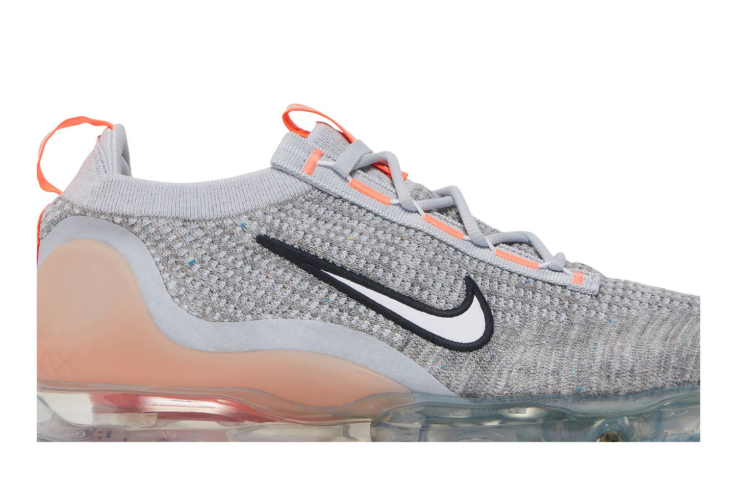 Nike Air VaporMax Flyknit 'Grey Fog Bright Mango' 2021 DH4084-002