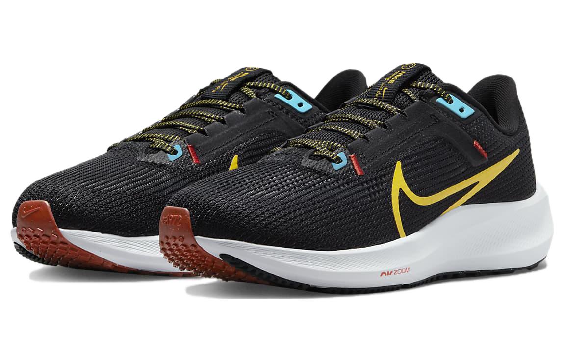 ( Women ) Nike Air Zoom Pegasus 40 Black Speed Yellow Blue DV3854-002
