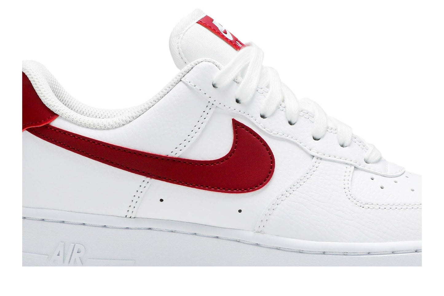 ( Women ) Nike Air Force 1 07 White Noble Red 315115-154