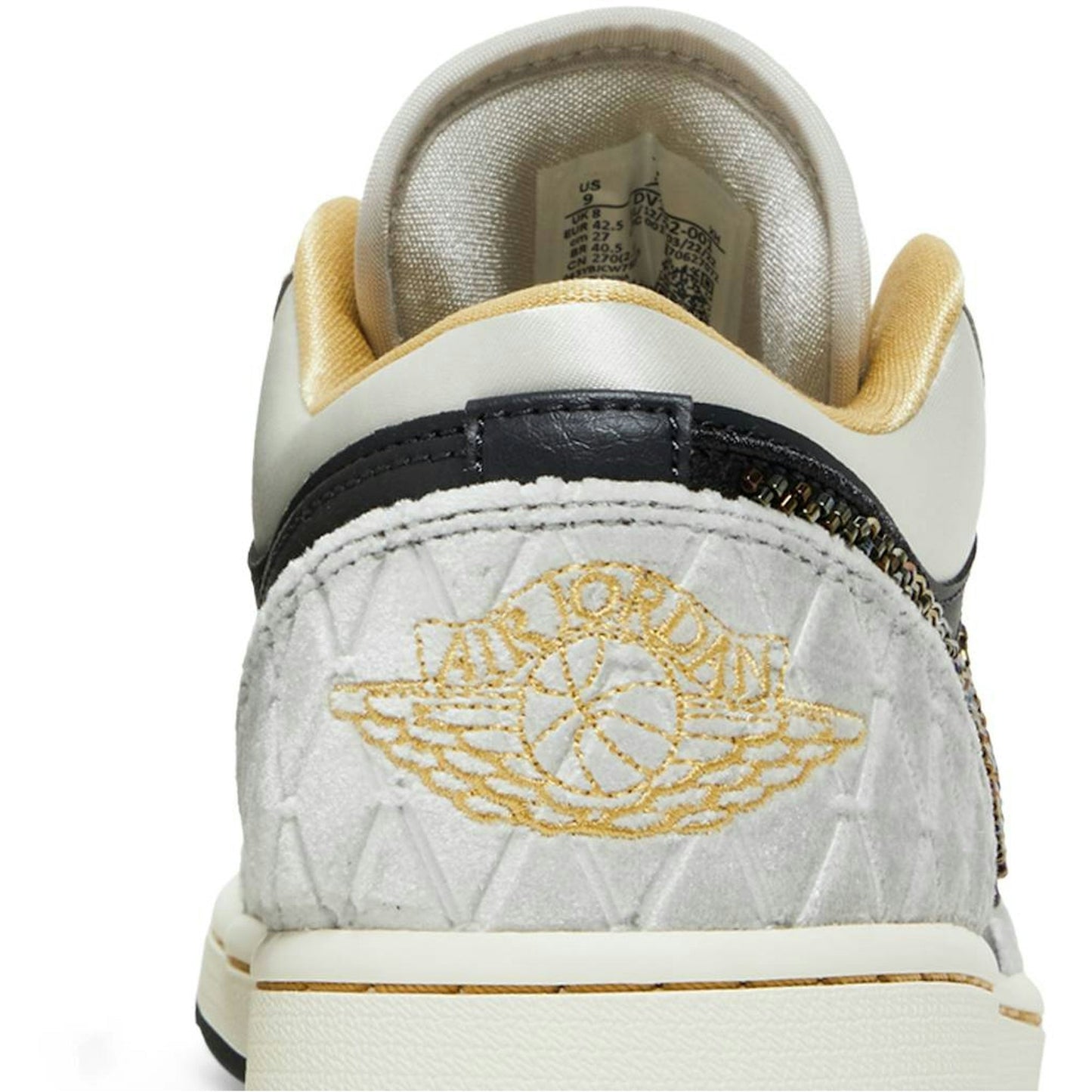 Air Jordan 1 Low 'Beaded Swoosh' DV1762-001