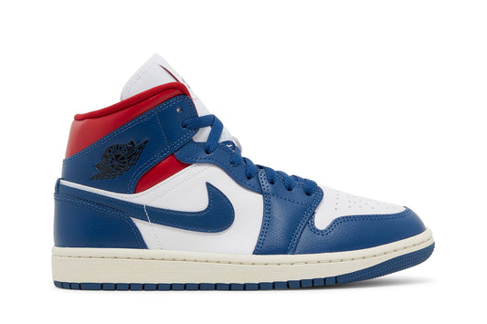 ( Women ) Air Jordan 1 Mid French Blue BQ6472-146
