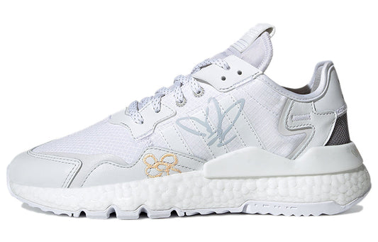 ( Women ) Adidas Originals Nite Jogger White Grey GZ3229