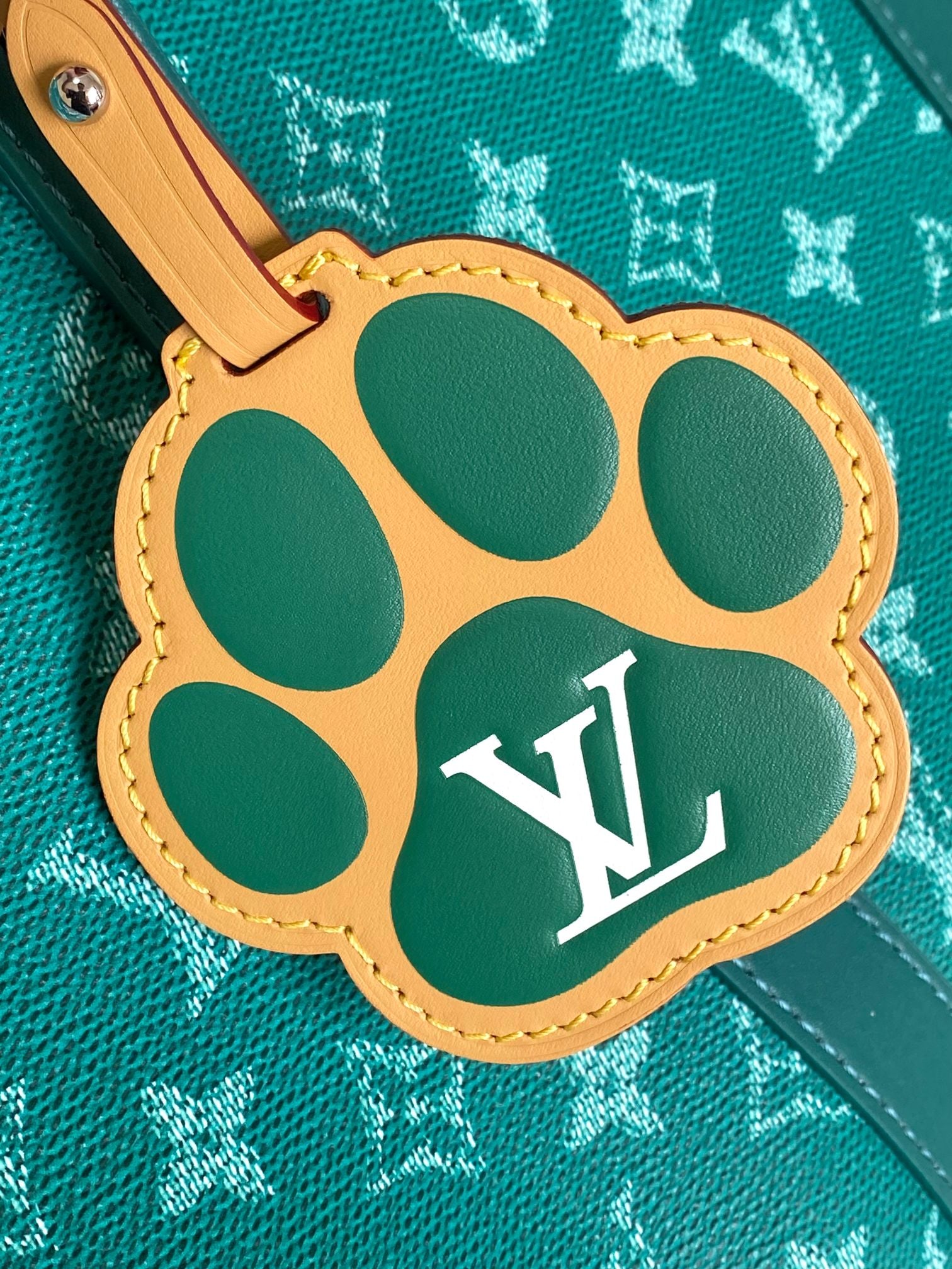 Louis Vuitton Keepall Bandoulière 50 Green Monogram - Pharrell Williams Collection