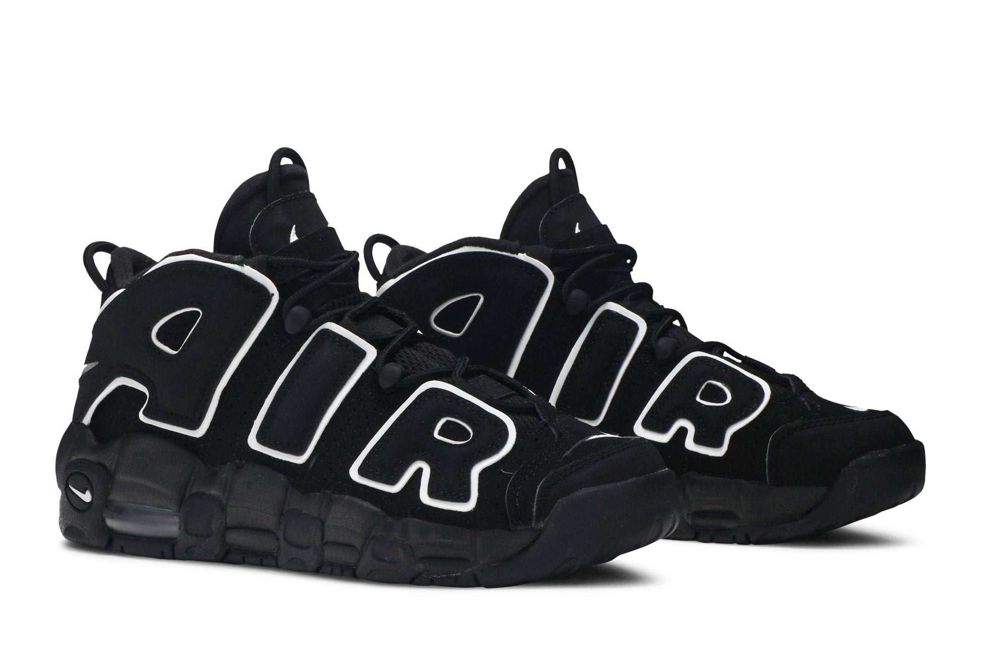 ( Grade School ) Nike Air More Uptempo 'Black' 2016 415082-002