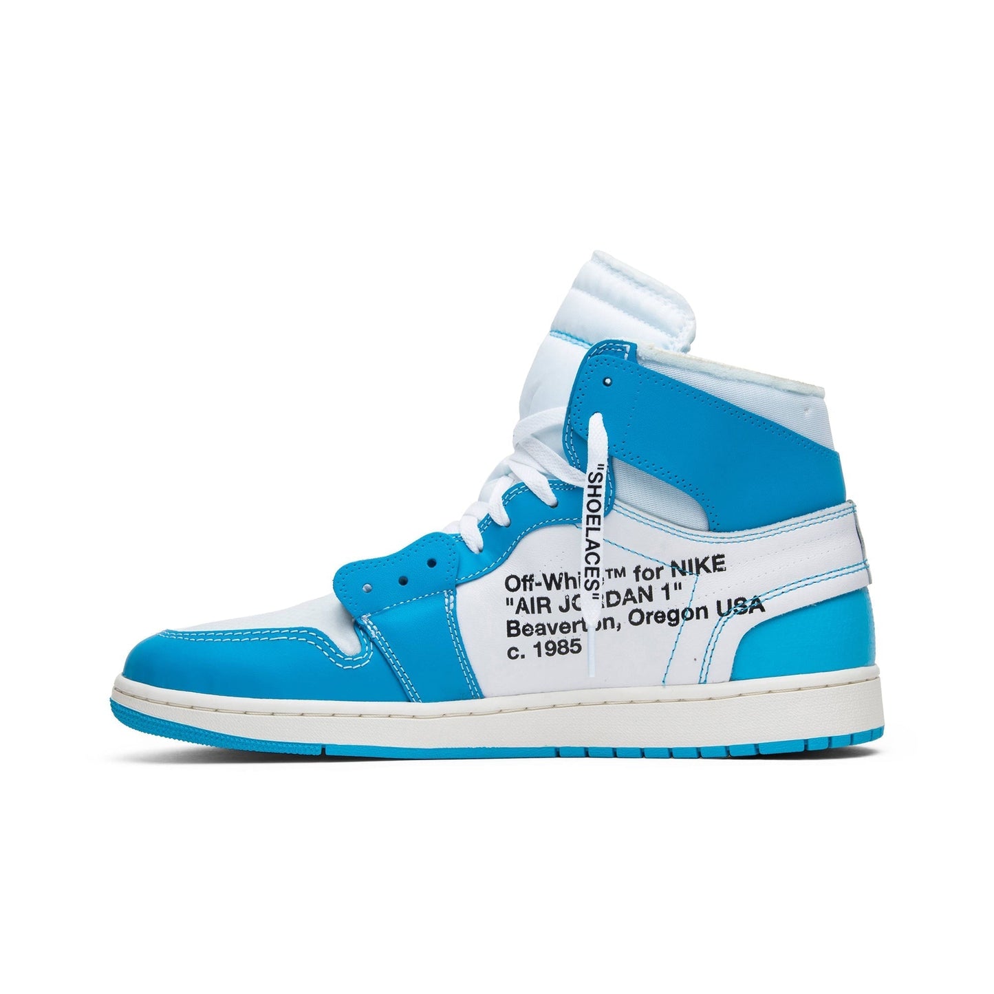 Off-White X Air Jordan 1 Retro High OG UNC AQ0818-148
