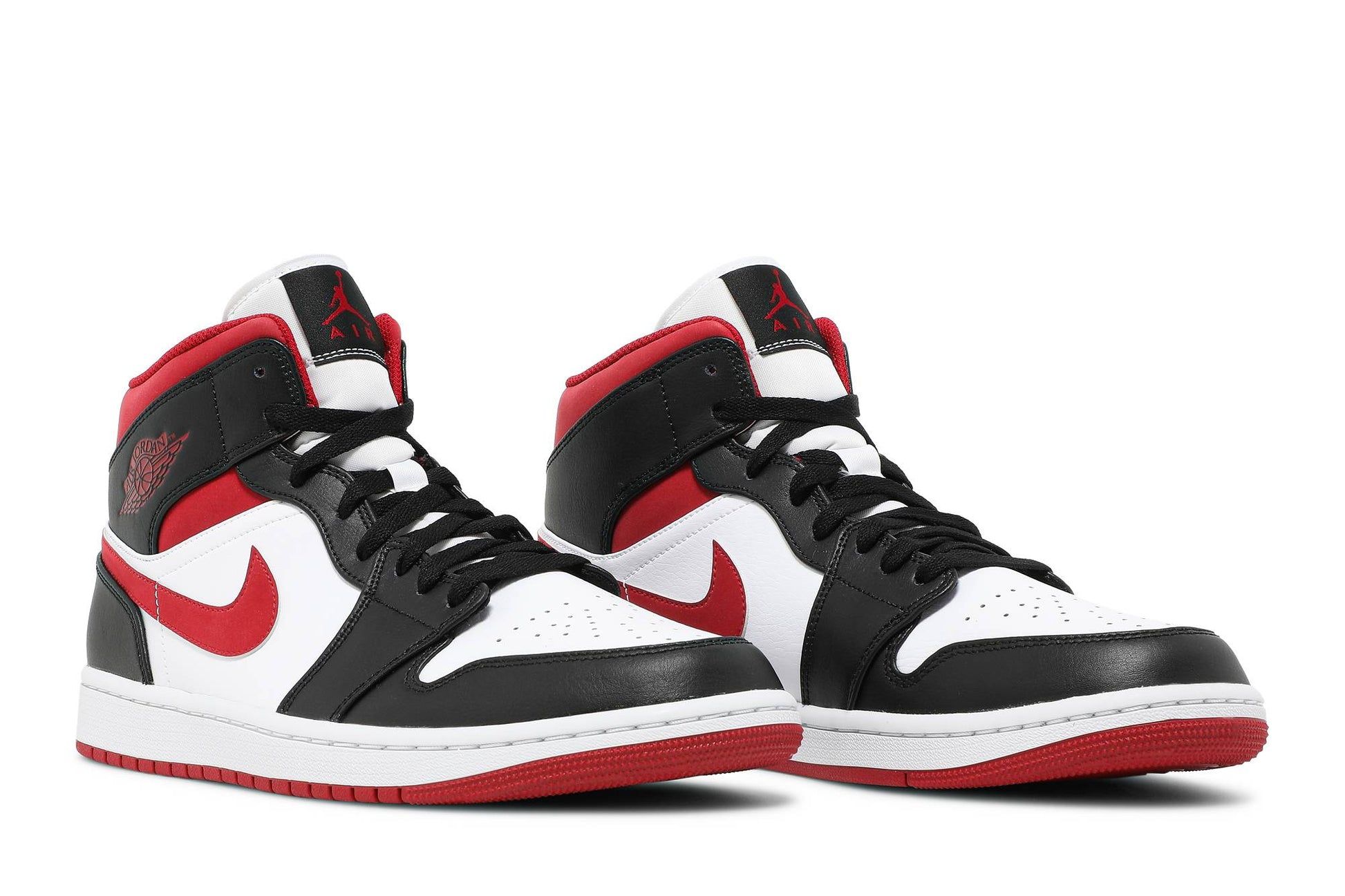 Air Jordan 1 Mid 'Black Gym Red' 554724-122