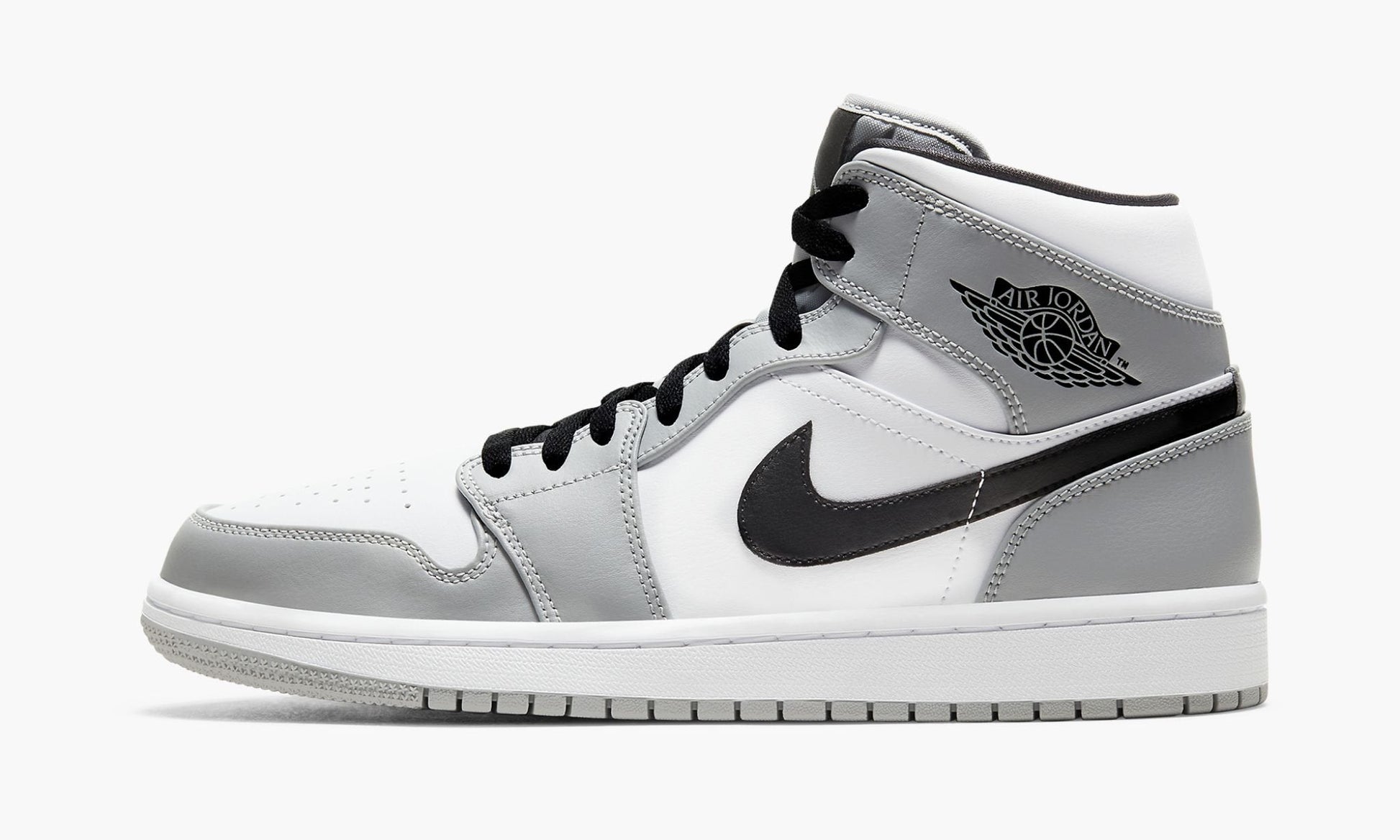 Air Jordan 1 Mid "Light Smoke Grey"