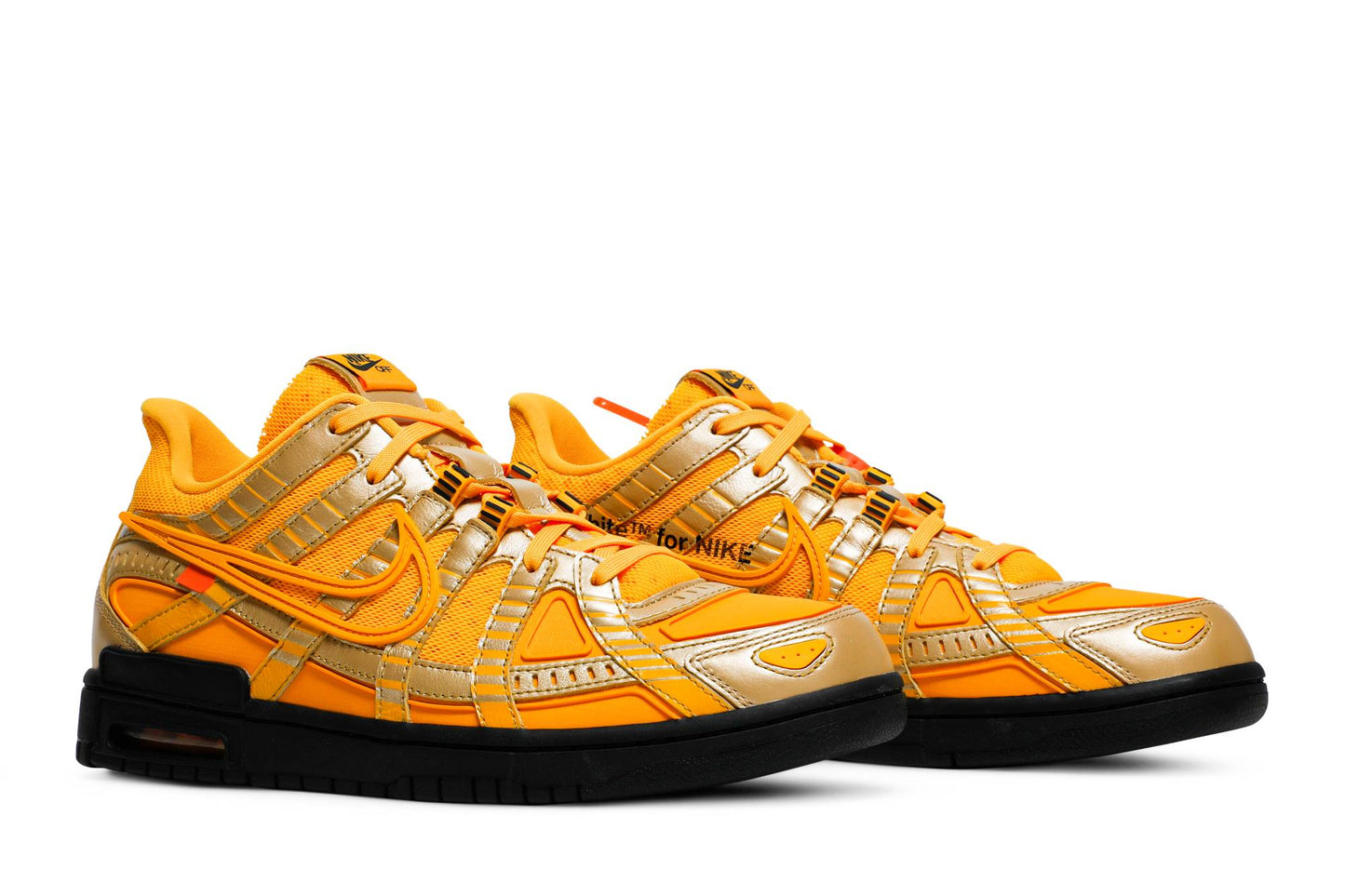 Off-White X Nike Air Rubber Dunk 'University Gold' [also Worn By William Chan] CU6015-700